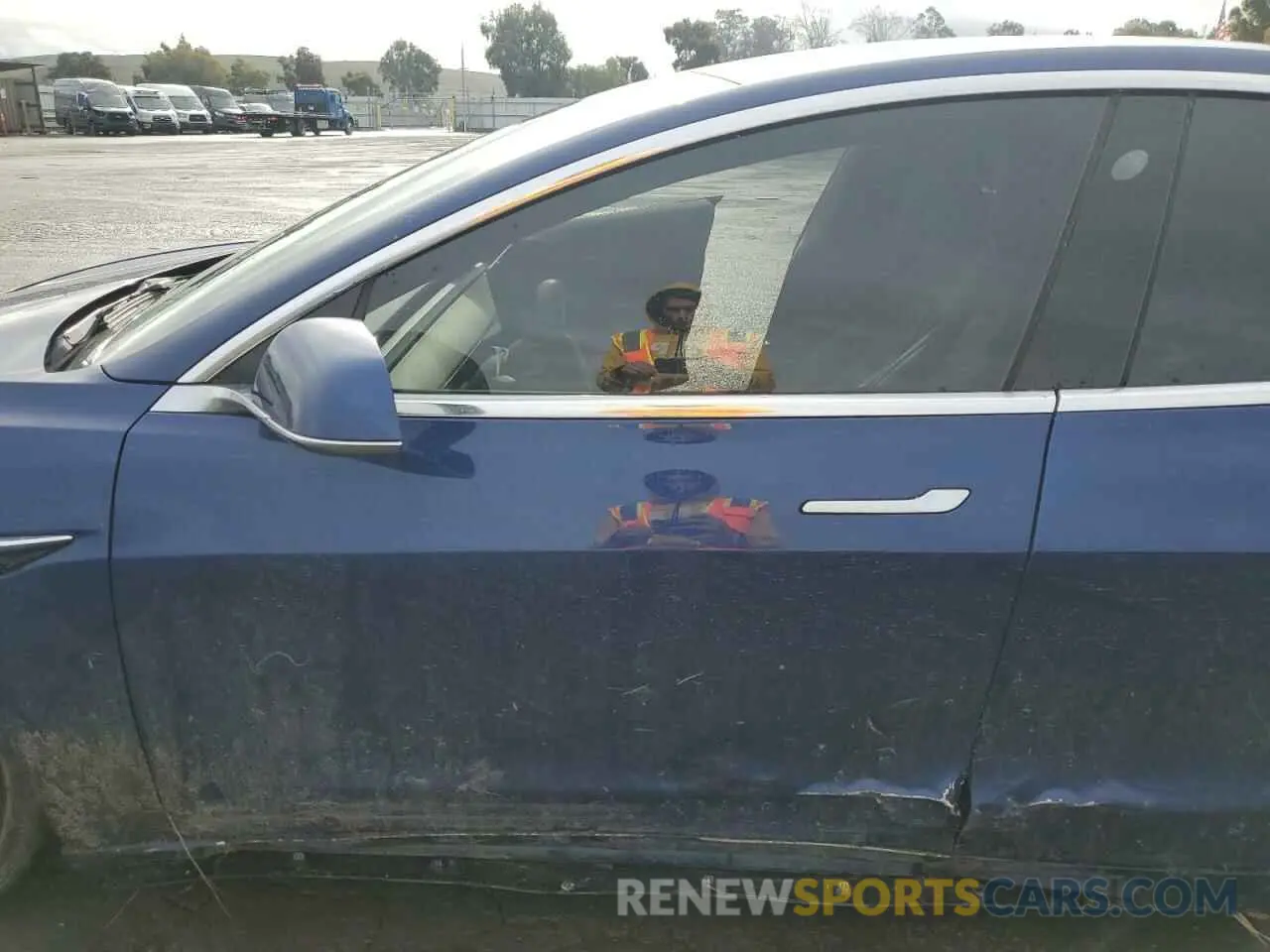7 fotografías del automóvil dañado 5YJ3E1EB4KF406642 TESLA MODEL 3 2019