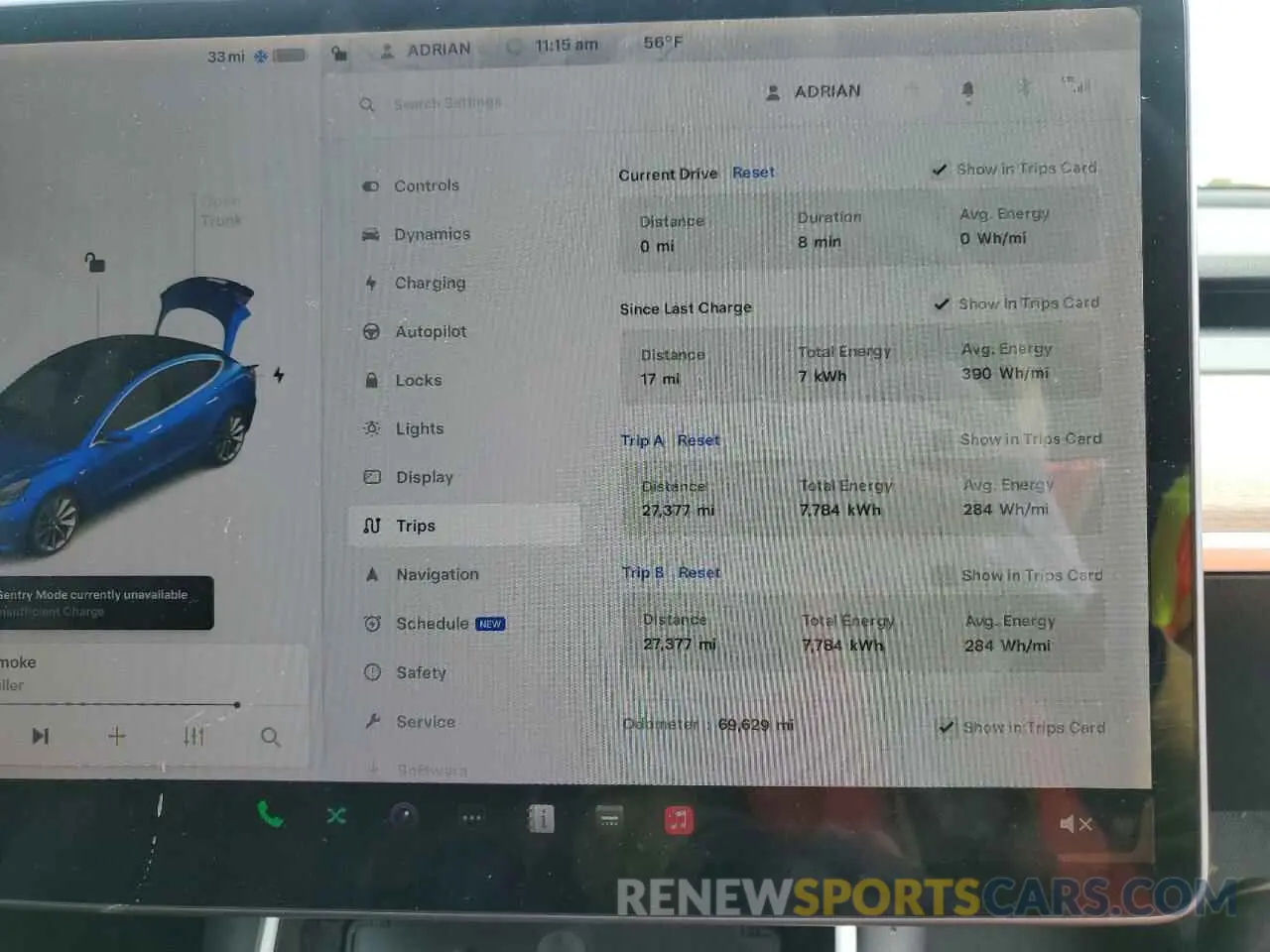 9 fotografías del automóvil dañado 5YJ3E1EB4KF406642 TESLA MODEL 3 2019