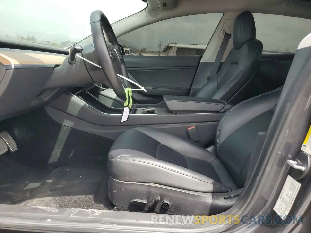 7 fotografías del automóvil dañado 5YJ3E1EB4KF437020 TESLA MODEL 3 2019
