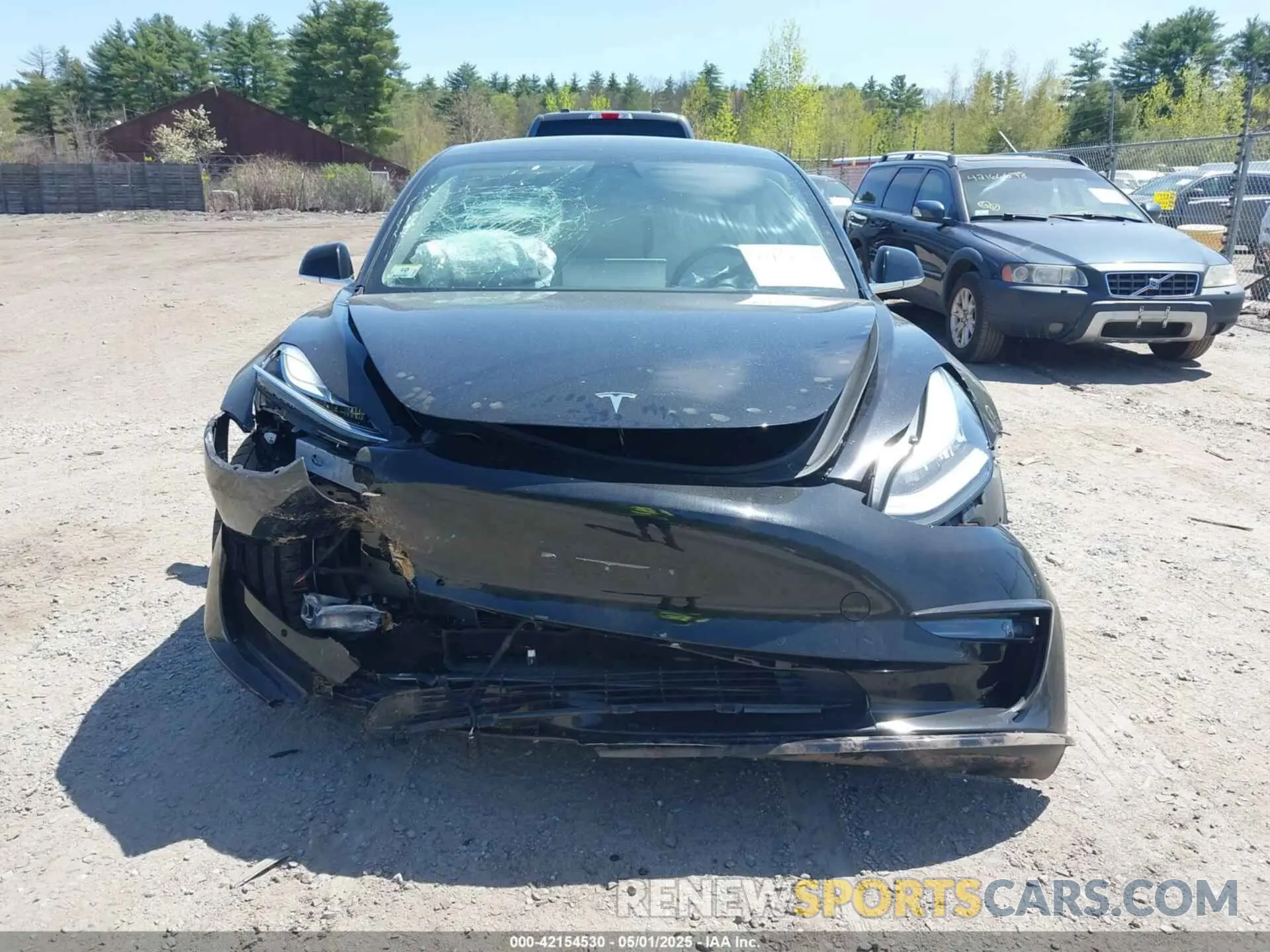 12 fotografías del automóvil dañado 5YJ3E1EB4KF438846 TESLA MODEL 3 2019