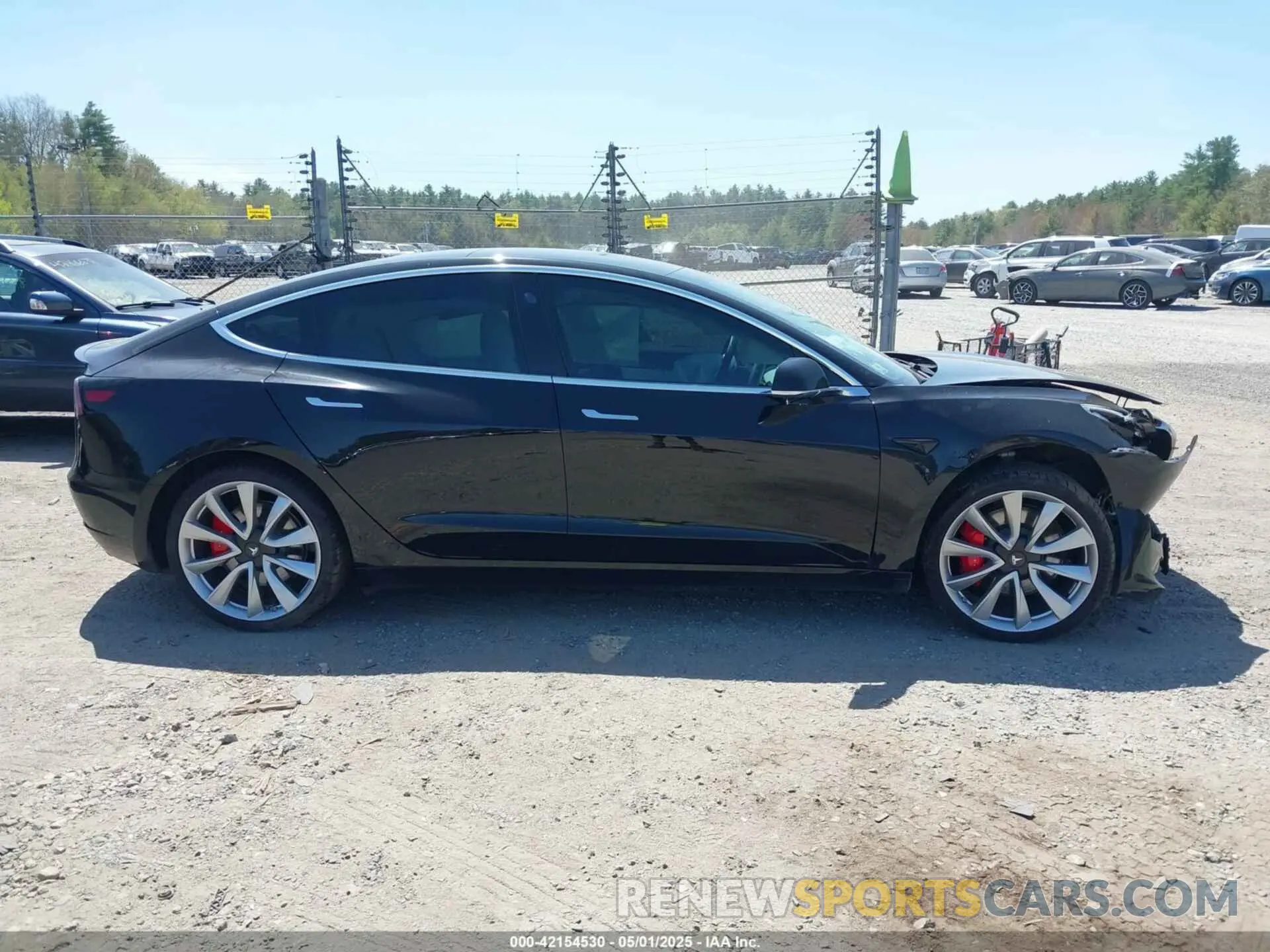 13 fotografías del automóvil dañado 5YJ3E1EB4KF438846 TESLA MODEL 3 2019
