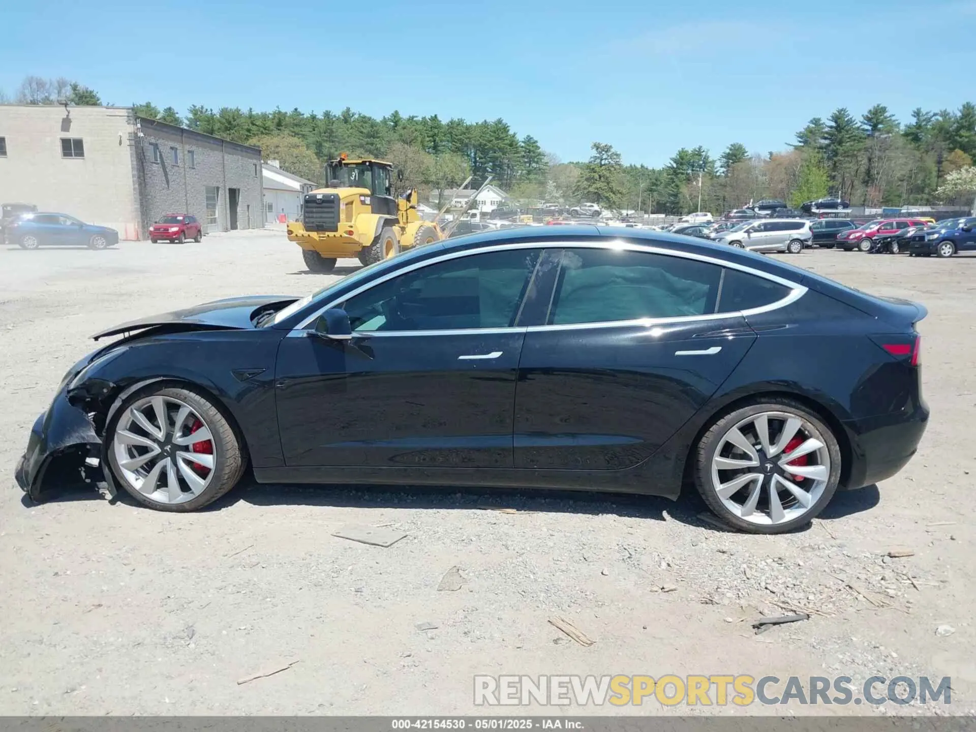 14 fotografías del automóvil dañado 5YJ3E1EB4KF438846 TESLA MODEL 3 2019
