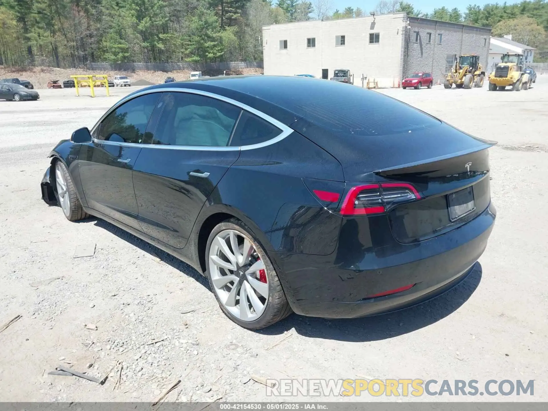 3 fotografías del automóvil dañado 5YJ3E1EB4KF438846 TESLA MODEL 3 2019