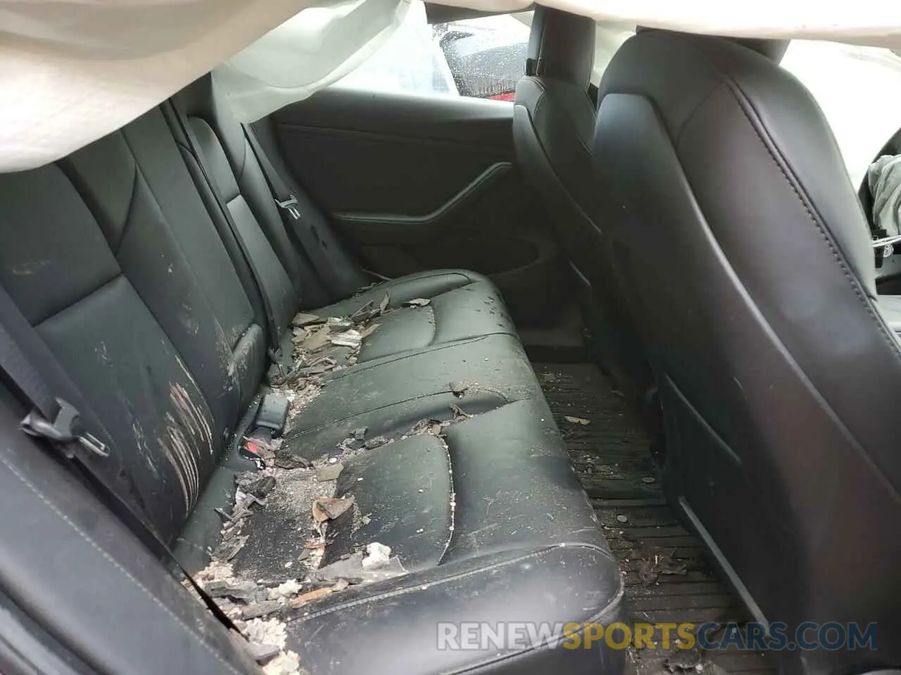 6 fotografías del automóvil dañado 5YJ3E1EB5KF194558 TESLA MODEL 3 2019
