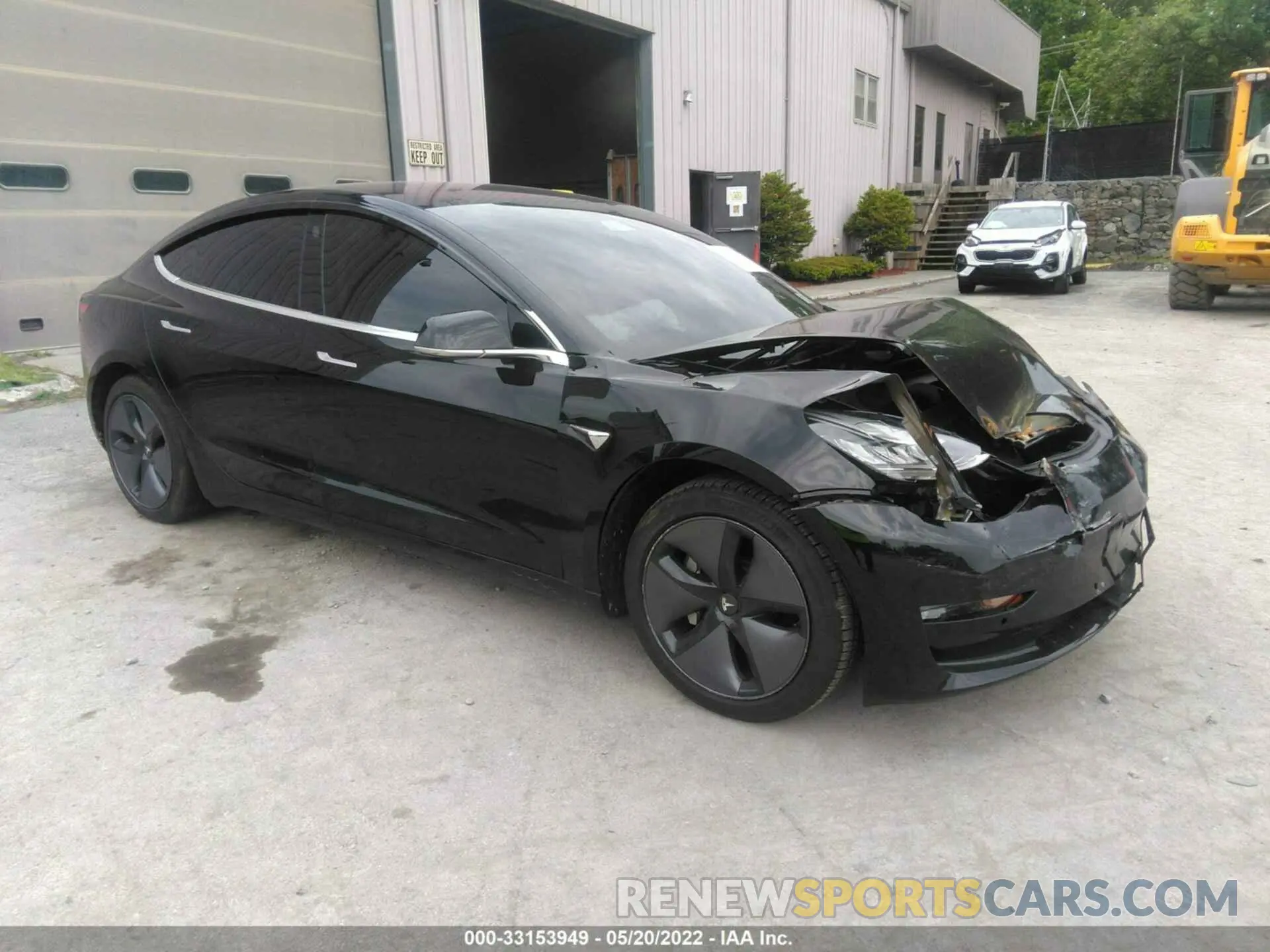 1 fotografías del automóvil dañado 5YJ3E1EB5KF197153 TESLA MODEL 3 2019