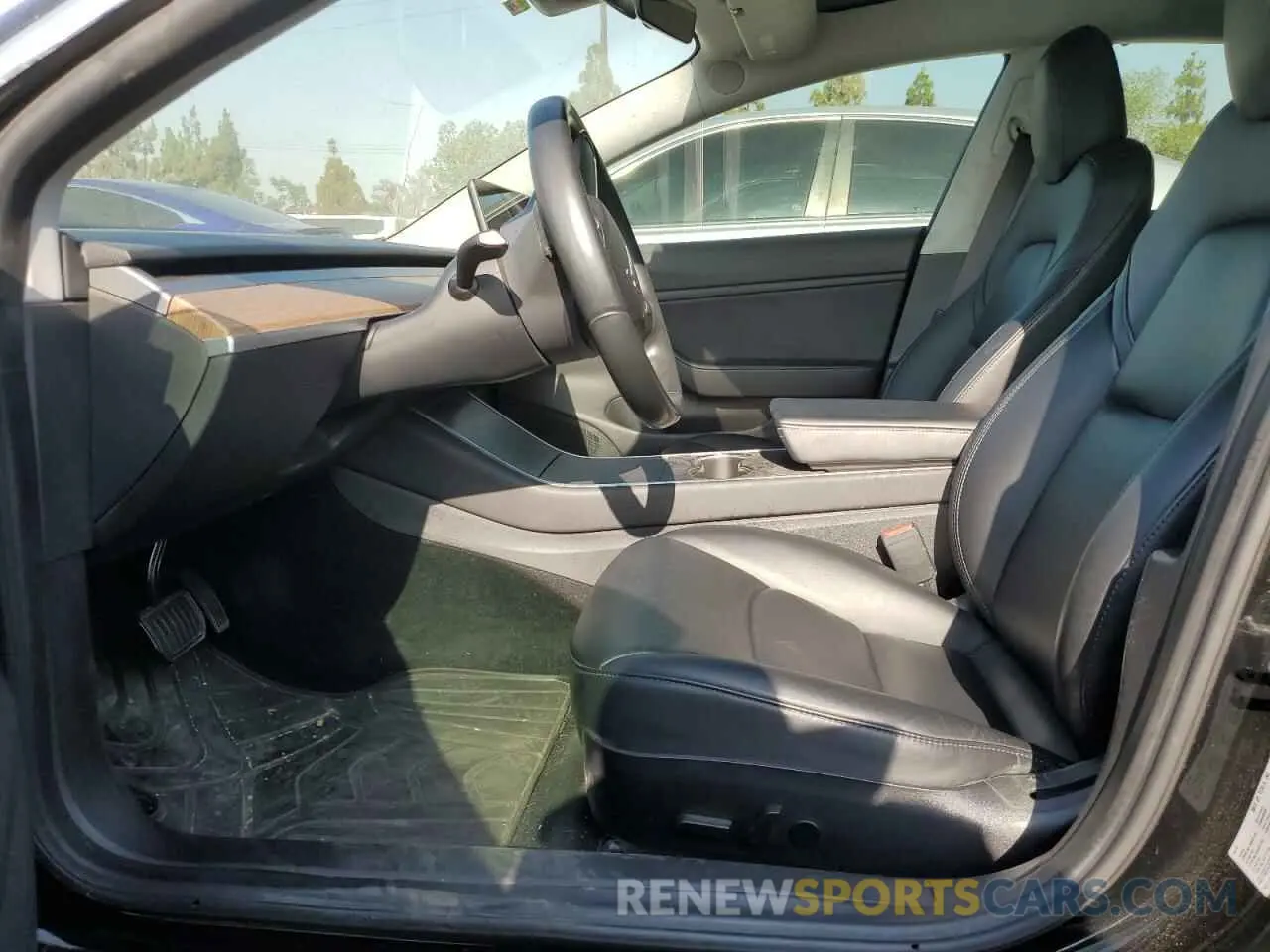 7 fotografías del automóvil dañado 5YJ3E1EB5KF208961 TESLA MODEL 3 2019