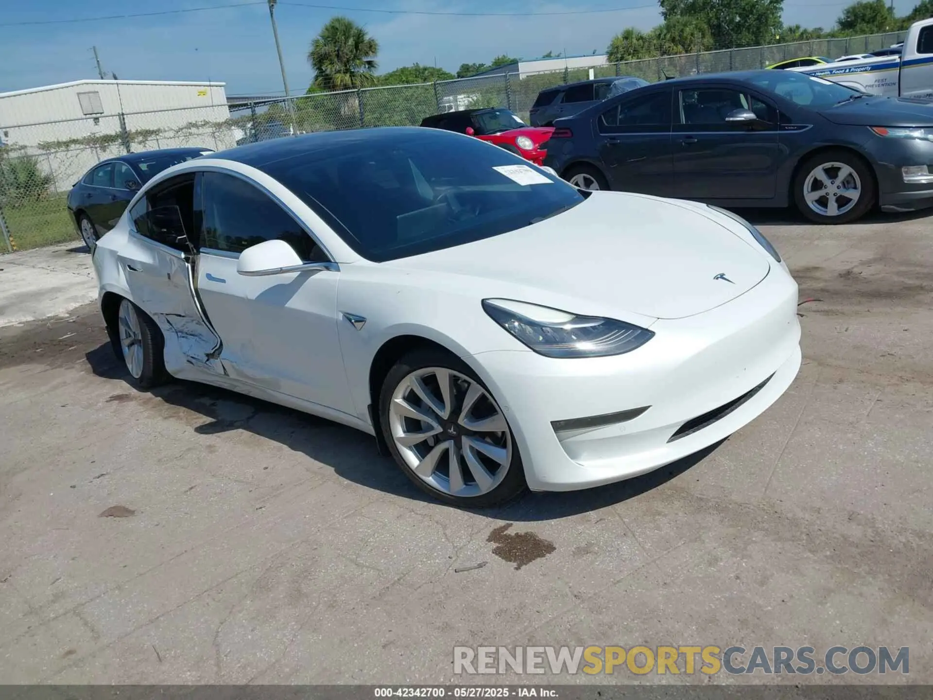 1 fotografías del automóvil dañado 5YJ3E1EB5KF365132 TESLA MODEL 3 2019