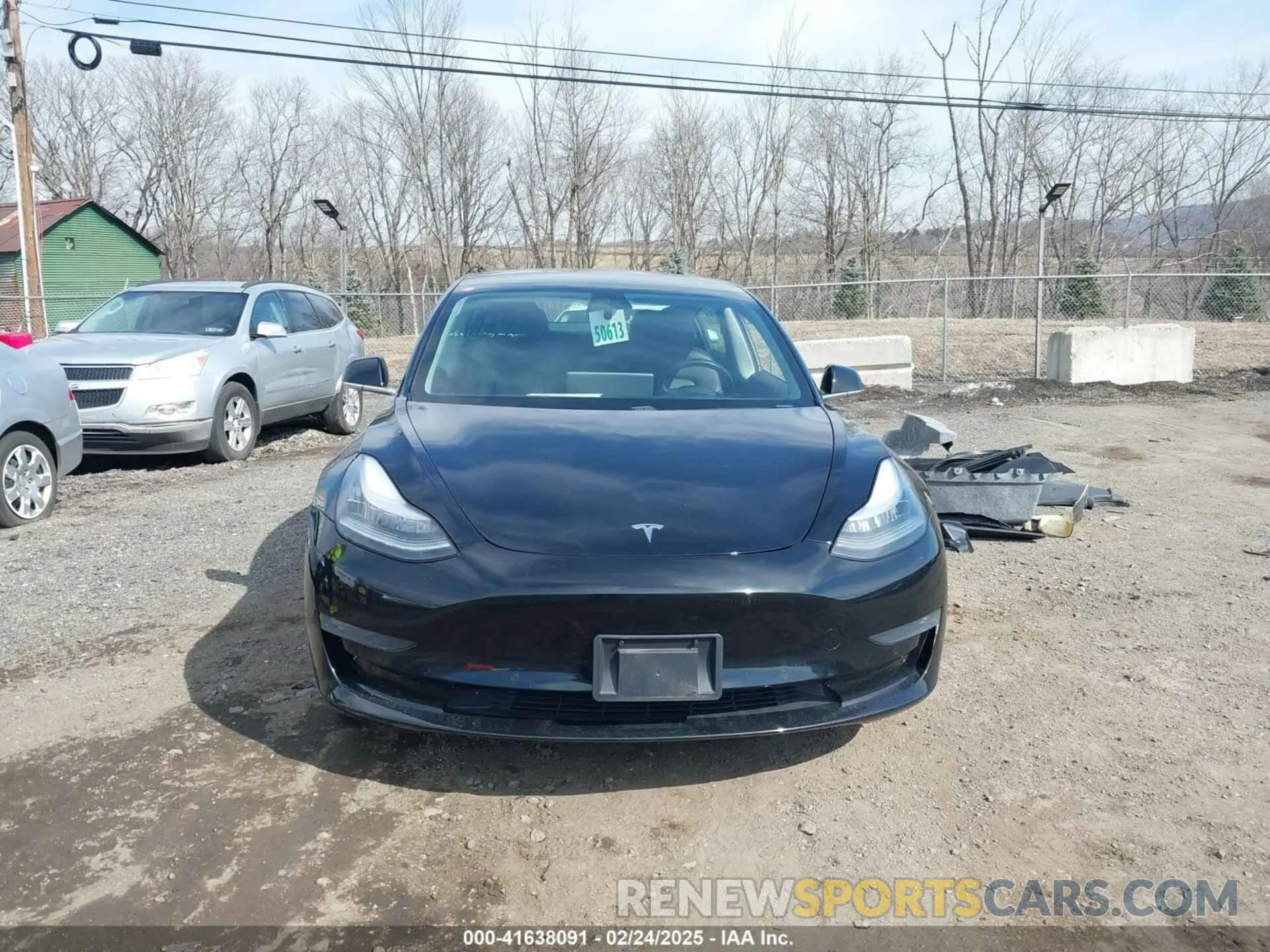 13 fotografías del automóvil dañado 5YJ3E1EB5KF384330 TESLA MODEL 3 2019
