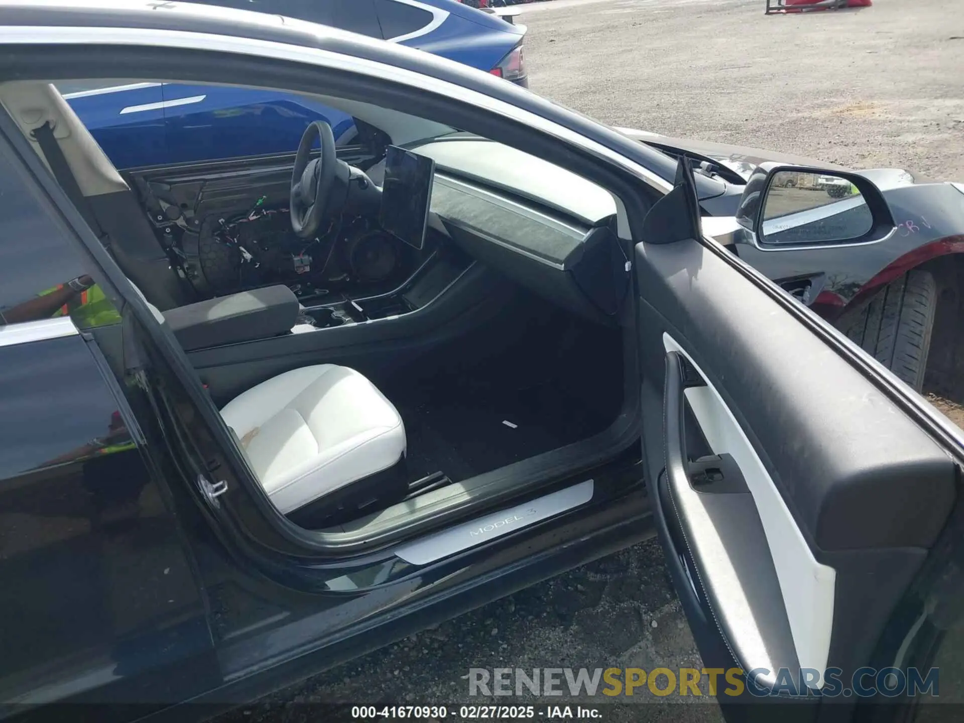 5 fotografías del automóvil dañado 5YJ3E1EB5KF391424 TESLA MODEL 3 2019