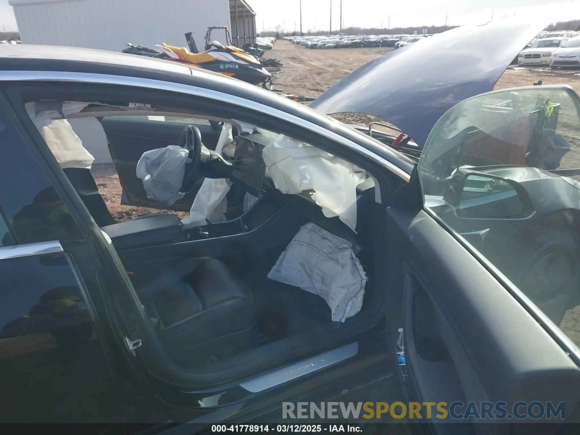 5 fotografías del automóvil dañado 5YJ3E1EB5KF414748 TESLA MODEL 3 2019