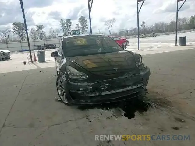 11 fotografías del automóvil dañado 5YJ3E1EB5KF434594 TESLA MODEL 3 2019