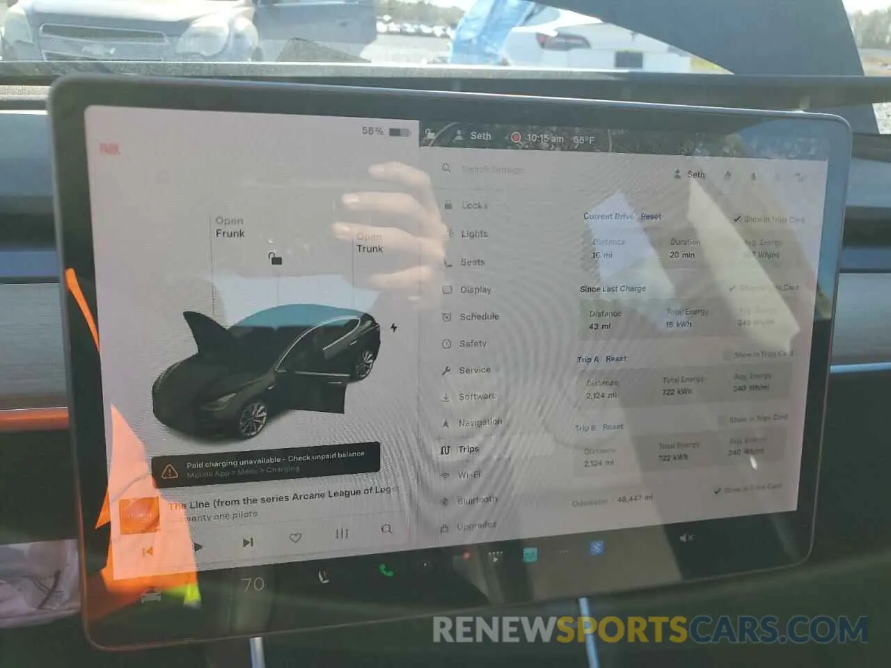9 fotografías del automóvil dañado 5YJ3E1EB5KF434594 TESLA MODEL 3 2019