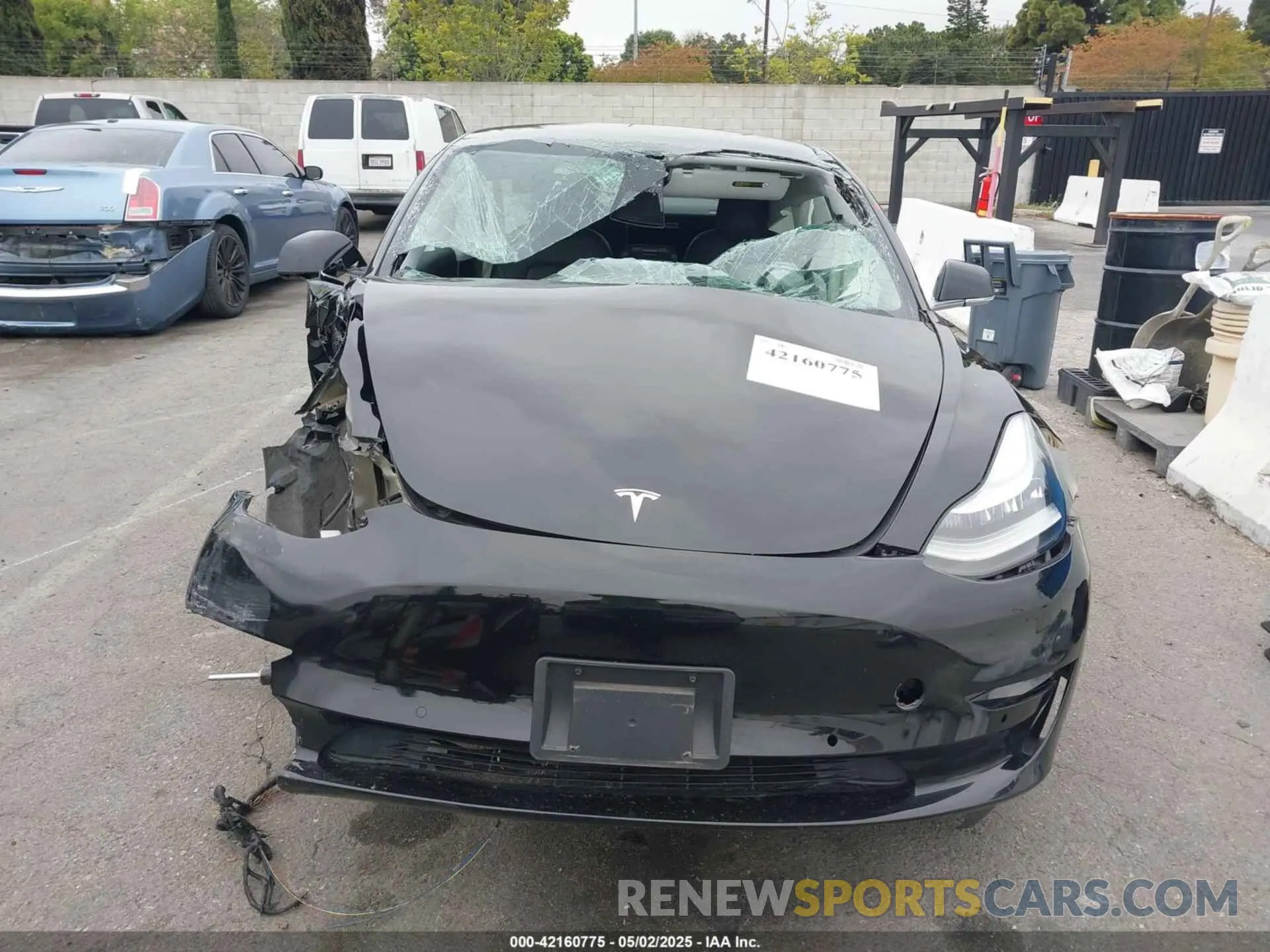 12 fotografías del automóvil dañado 5YJ3E1EB5KF434613 TESLA MODEL 3 2019