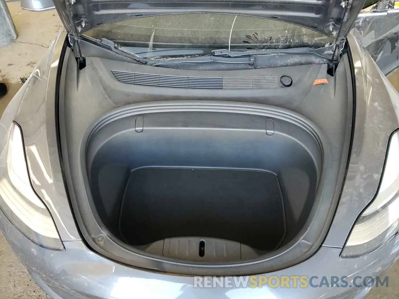11 fotografías del automóvil dañado 5YJ3E1EB5KF453064 TESLA MODEL 3 2019