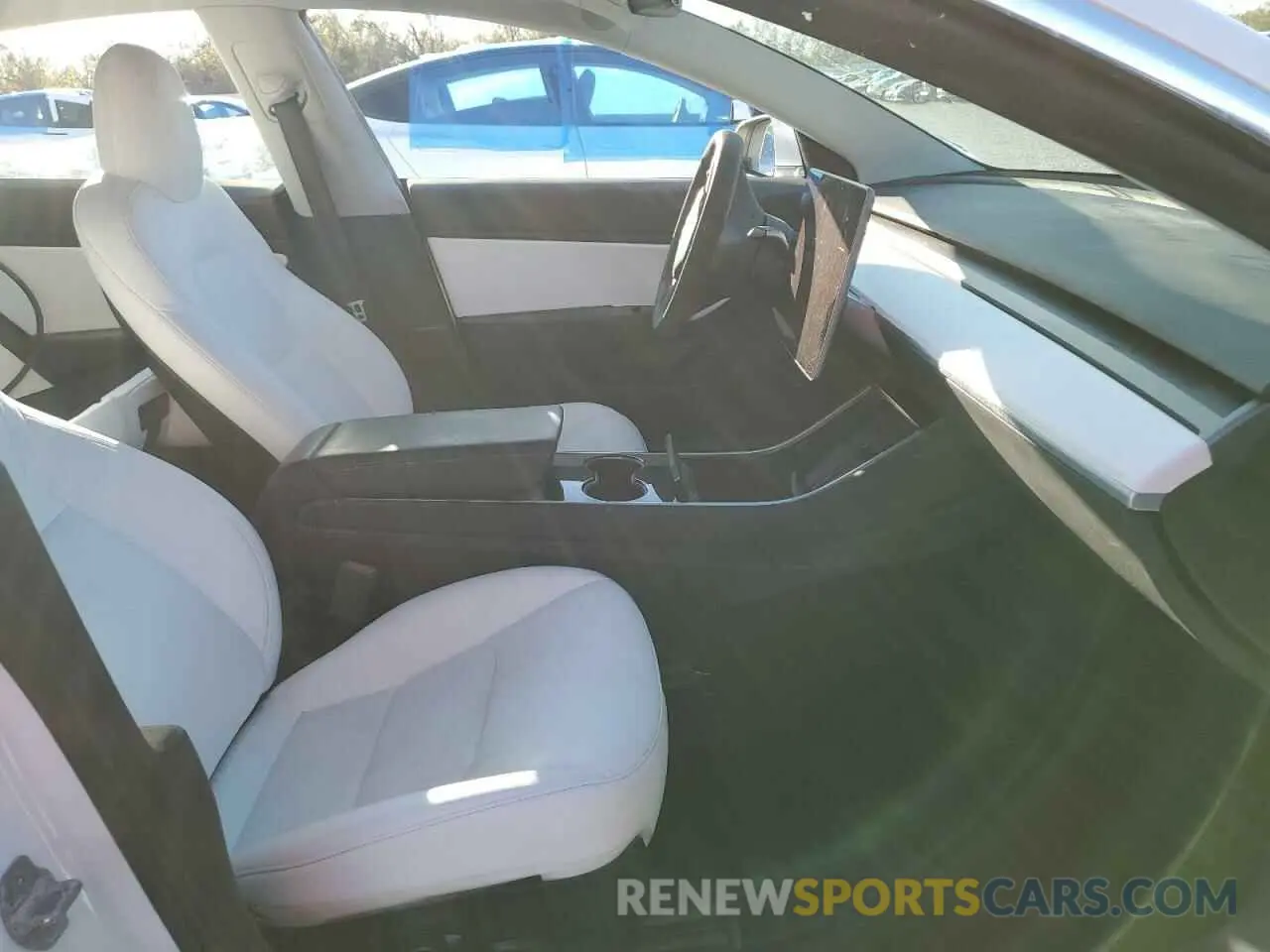 5 fotografías del automóvil dañado 5YJ3E1EB5KF494438 TESLA MODEL 3 2019
