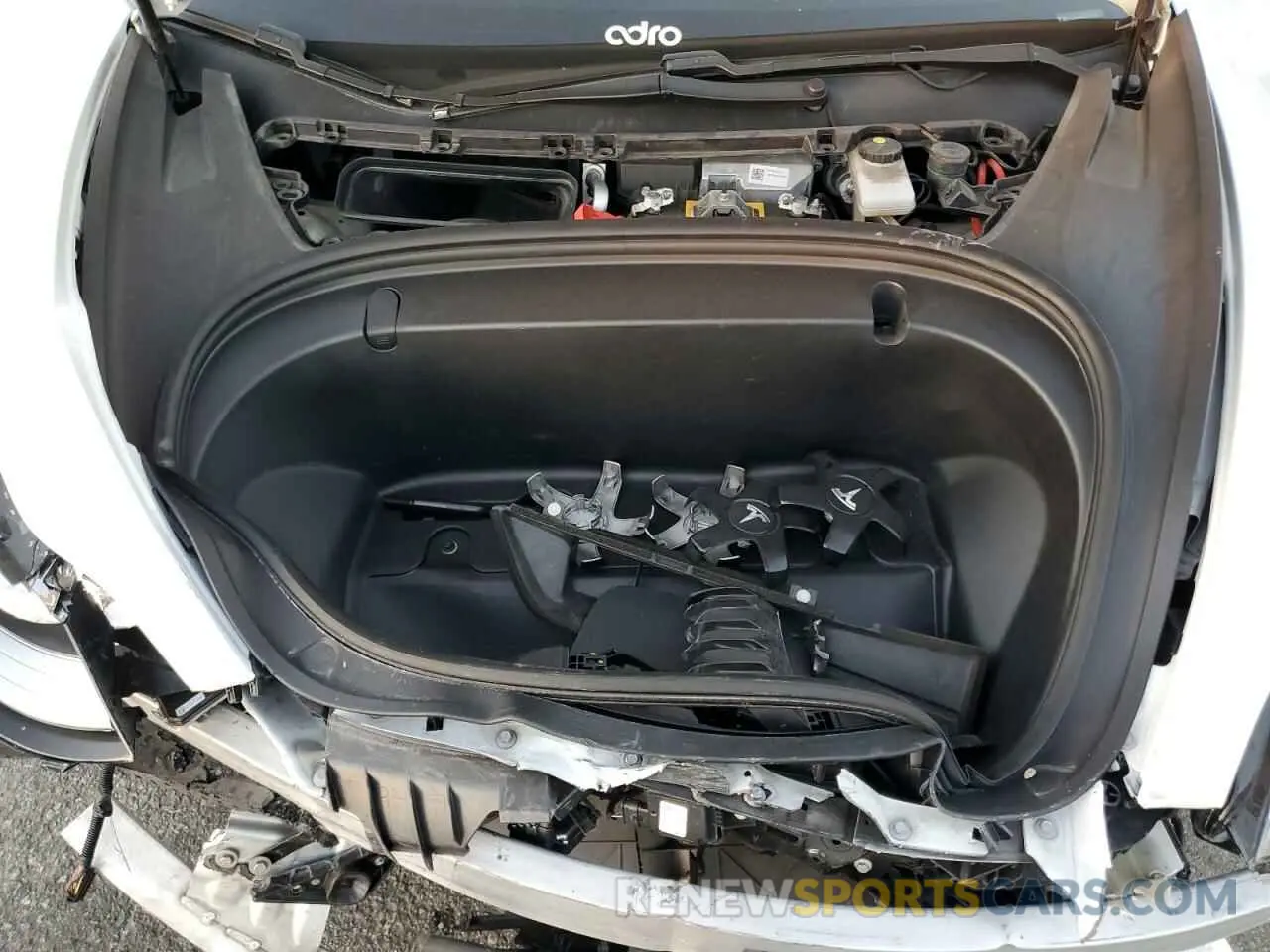 11 fotografías del automóvil dañado 5YJ3E1EB5KF514476 TESLA MODEL 3 2019
