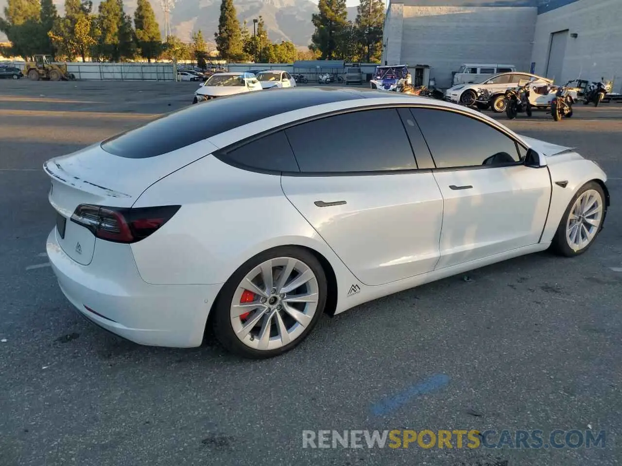 3 fotografías del automóvil dañado 5YJ3E1EB5KF514476 TESLA MODEL 3 2019