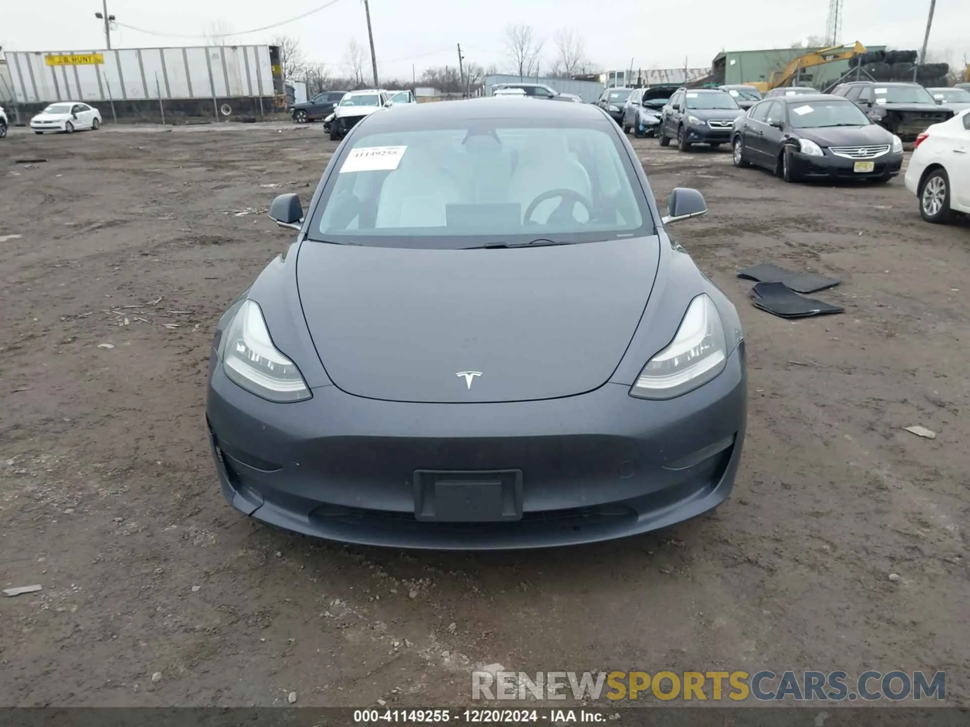 12 fotografías del automóvil dañado 5YJ3E1EB5KF533660 TESLA MODEL 3 2019