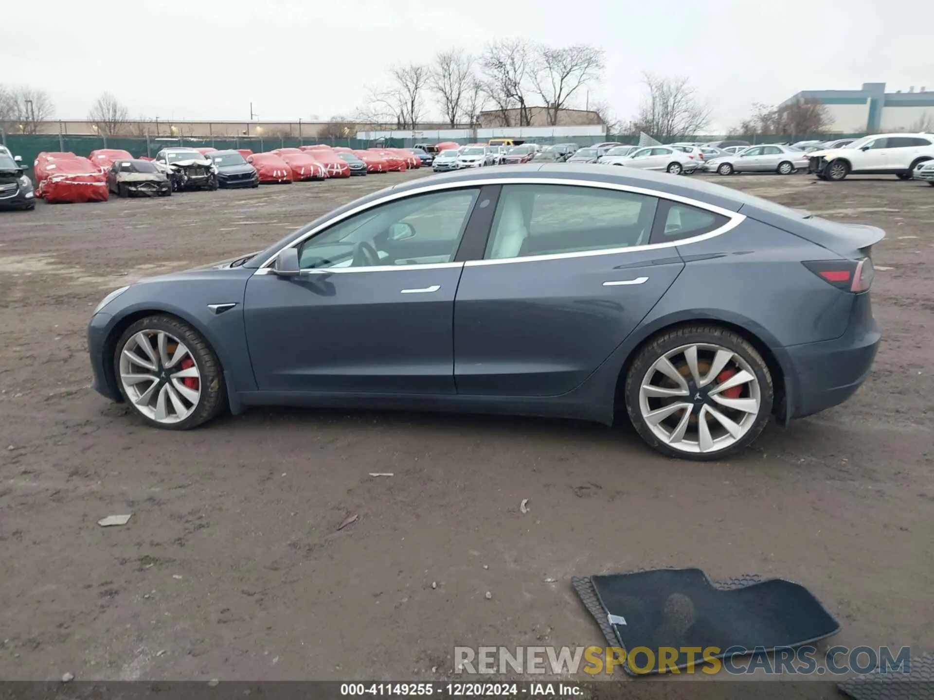 14 fotografías del automóvil dañado 5YJ3E1EB5KF533660 TESLA MODEL 3 2019