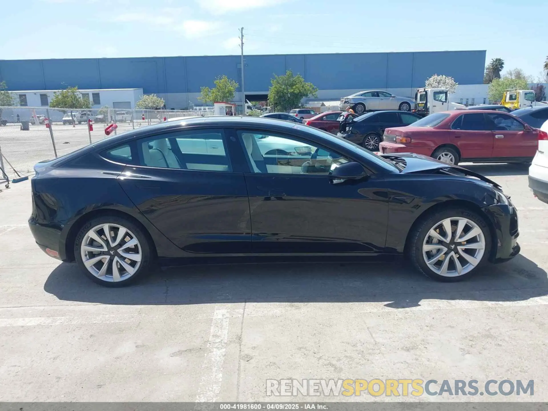 13 fotografías del automóvil dañado 5YJ3E1EB6KF192477 TESLA MODEL 3 2019