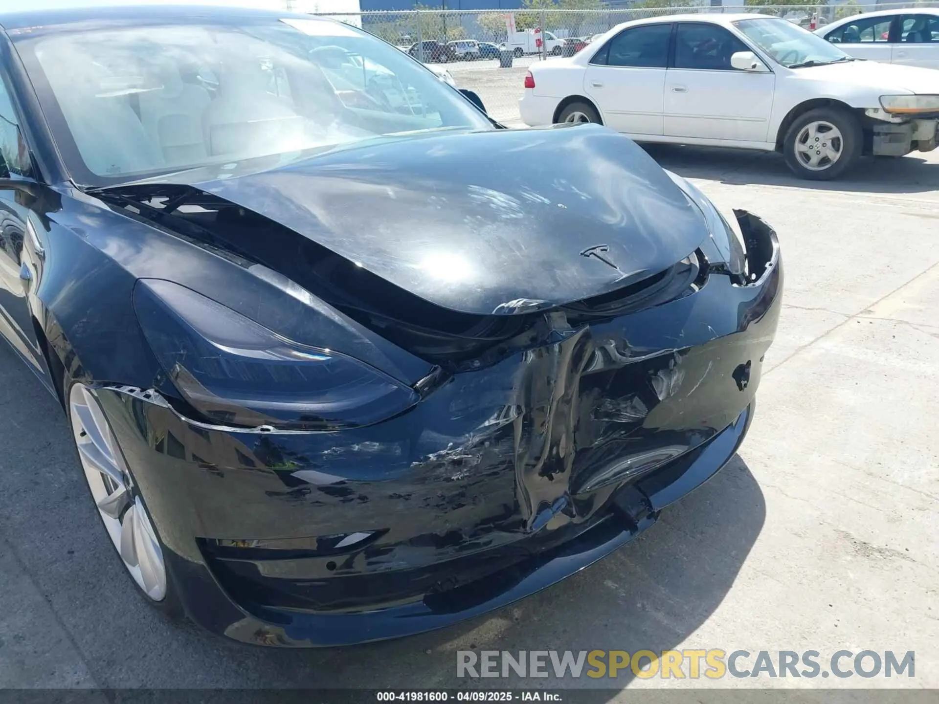 6 fotografías del automóvil dañado 5YJ3E1EB6KF192477 TESLA MODEL 3 2019