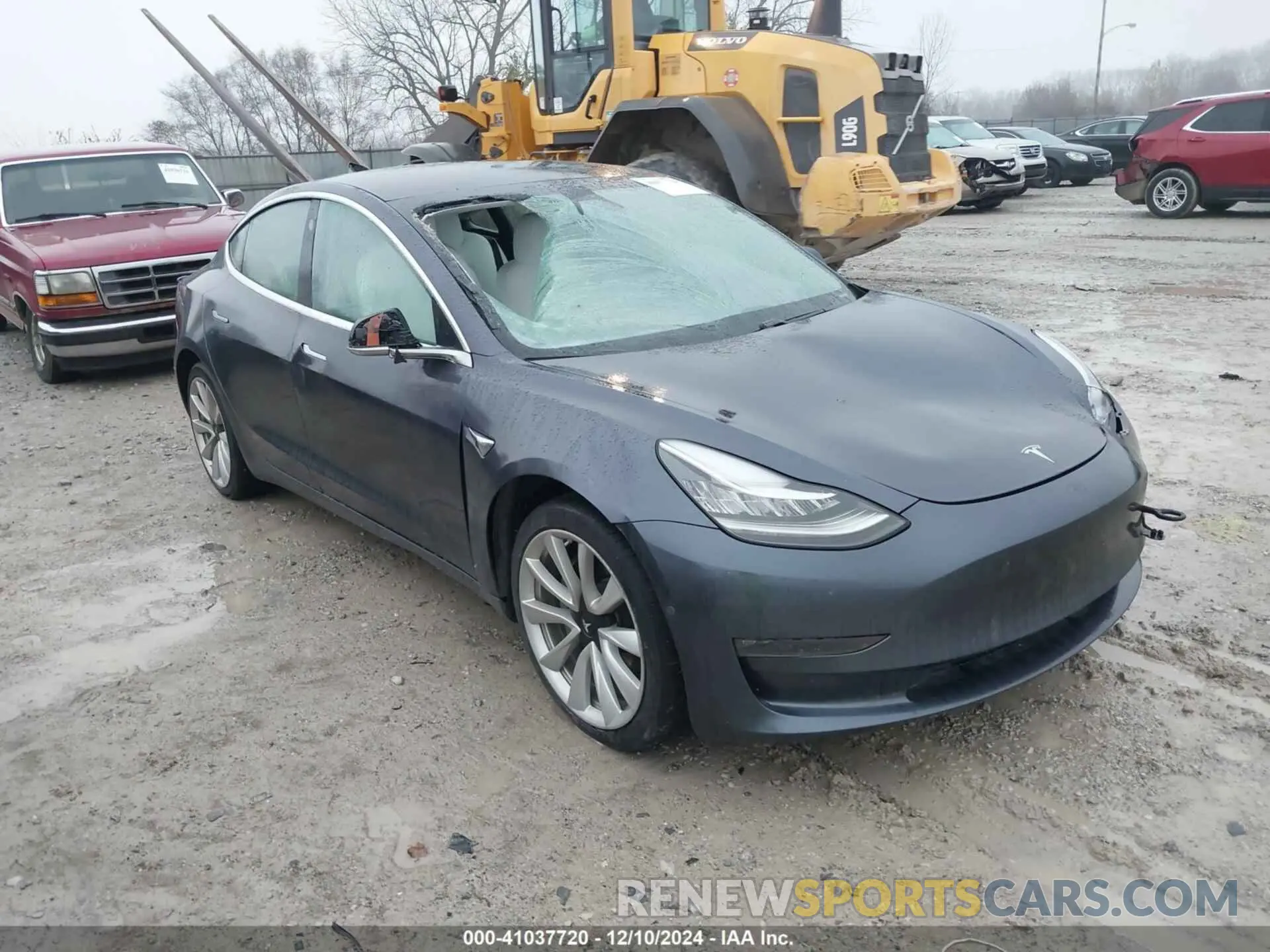 1 fotografías del automóvil dañado 5YJ3E1EB6KF365947 TESLA MODEL 3 2019