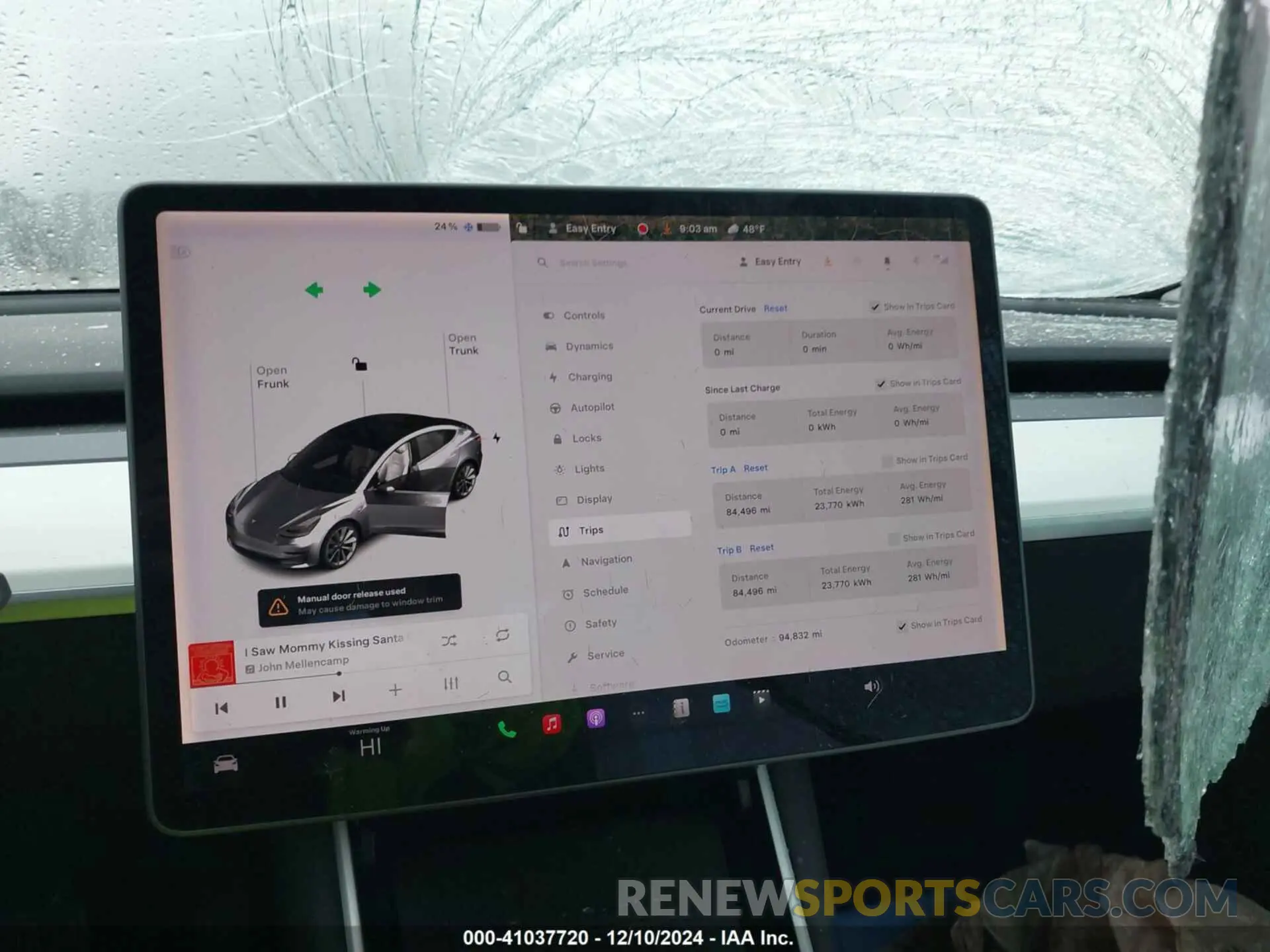 18 fotografías del automóvil dañado 5YJ3E1EB6KF365947 TESLA MODEL 3 2019