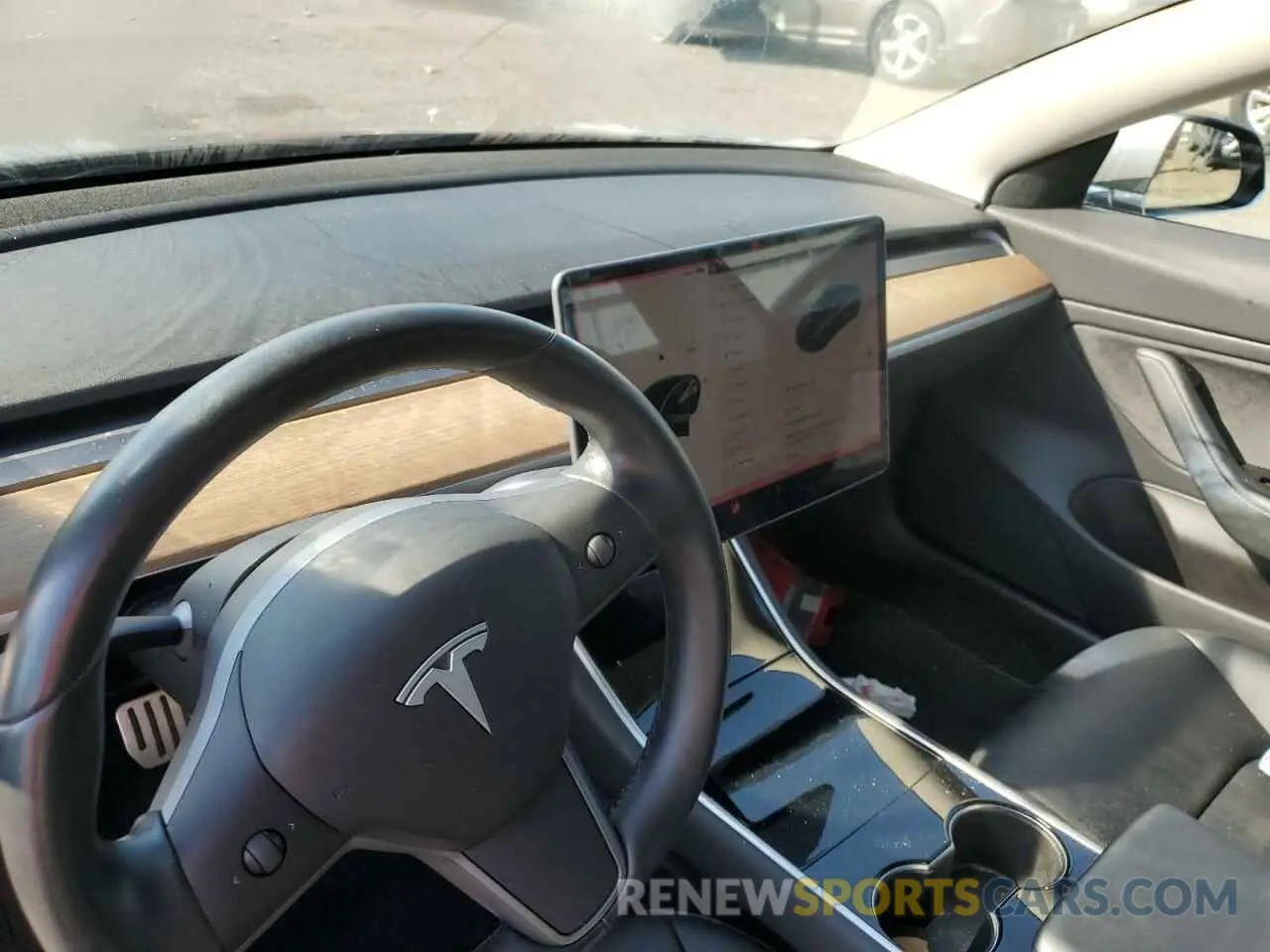 7 fotografías del automóvil dañado 5YJ3E1EB6KF392923 TESLA MODEL 3 2019