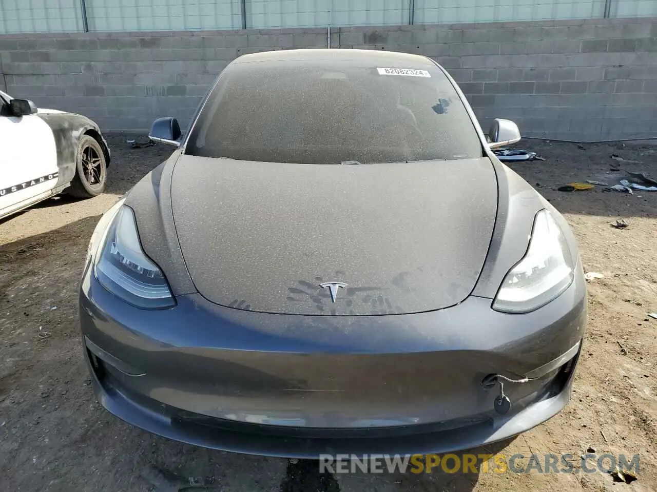 5 fotografías del automóvil dañado 5YJ3E1EB6KF393408 TESLA MODEL 3 2019