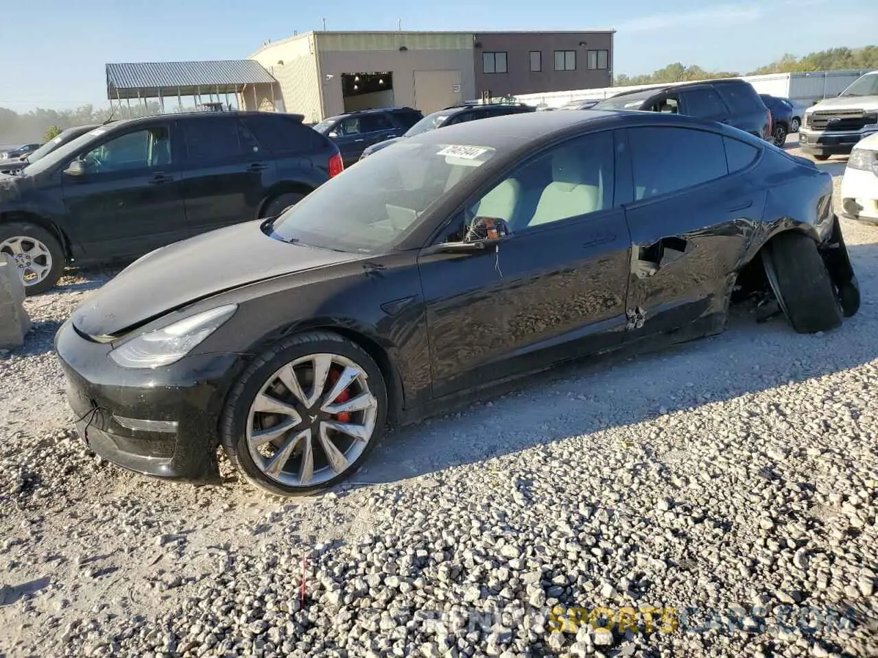 1 fotografías del automóvil dañado 5YJ3E1EB6KF440386 TESLA MODEL 3 2019