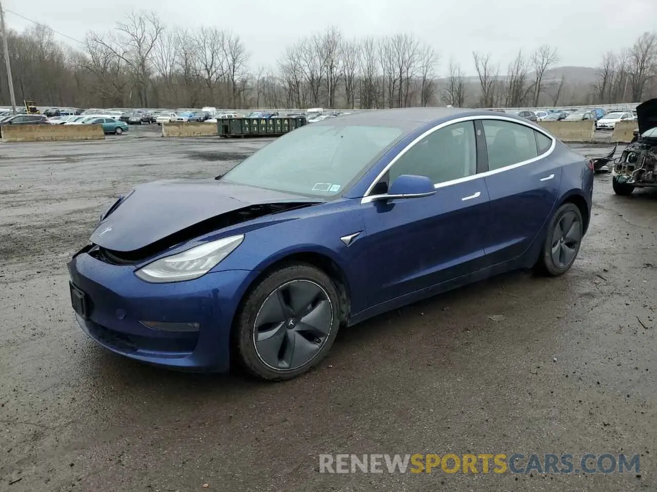 1 fotografías del automóvil dañado 5YJ3E1EB6KF452747 TESLA MODEL 3 2019