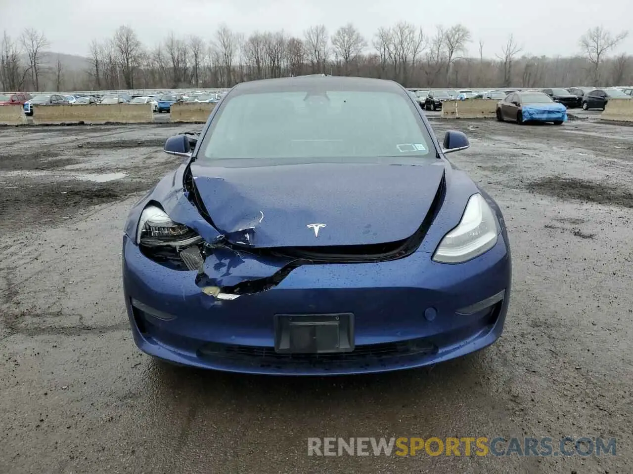 5 fotografías del automóvil dañado 5YJ3E1EB6KF452747 TESLA MODEL 3 2019
