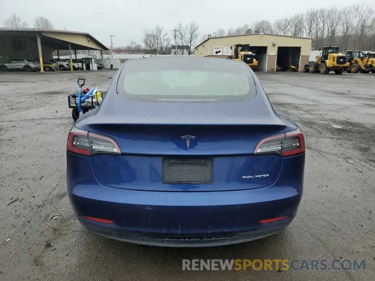 6 fotografías del automóvil dañado 5YJ3E1EB6KF452747 TESLA MODEL 3 2019