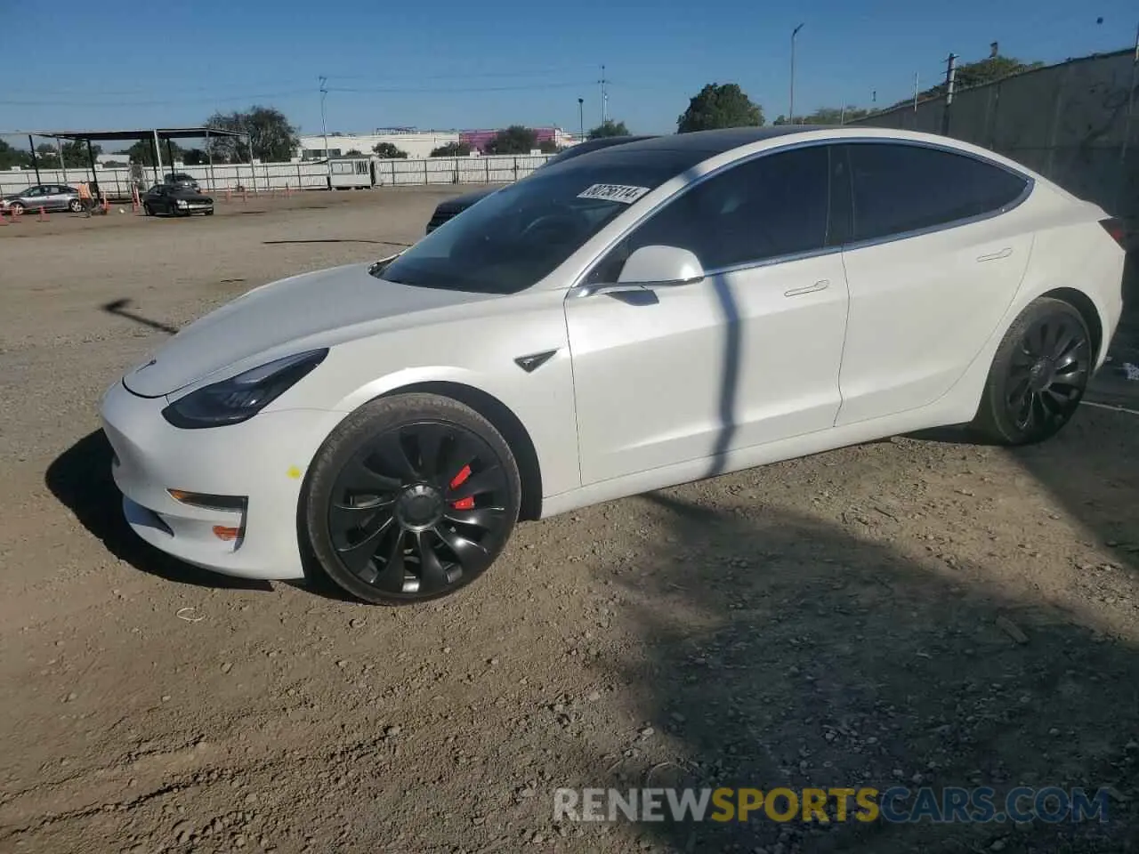 1 fotografías del automóvil dañado 5YJ3E1EB6KF487143 TESLA MODEL 3 2019