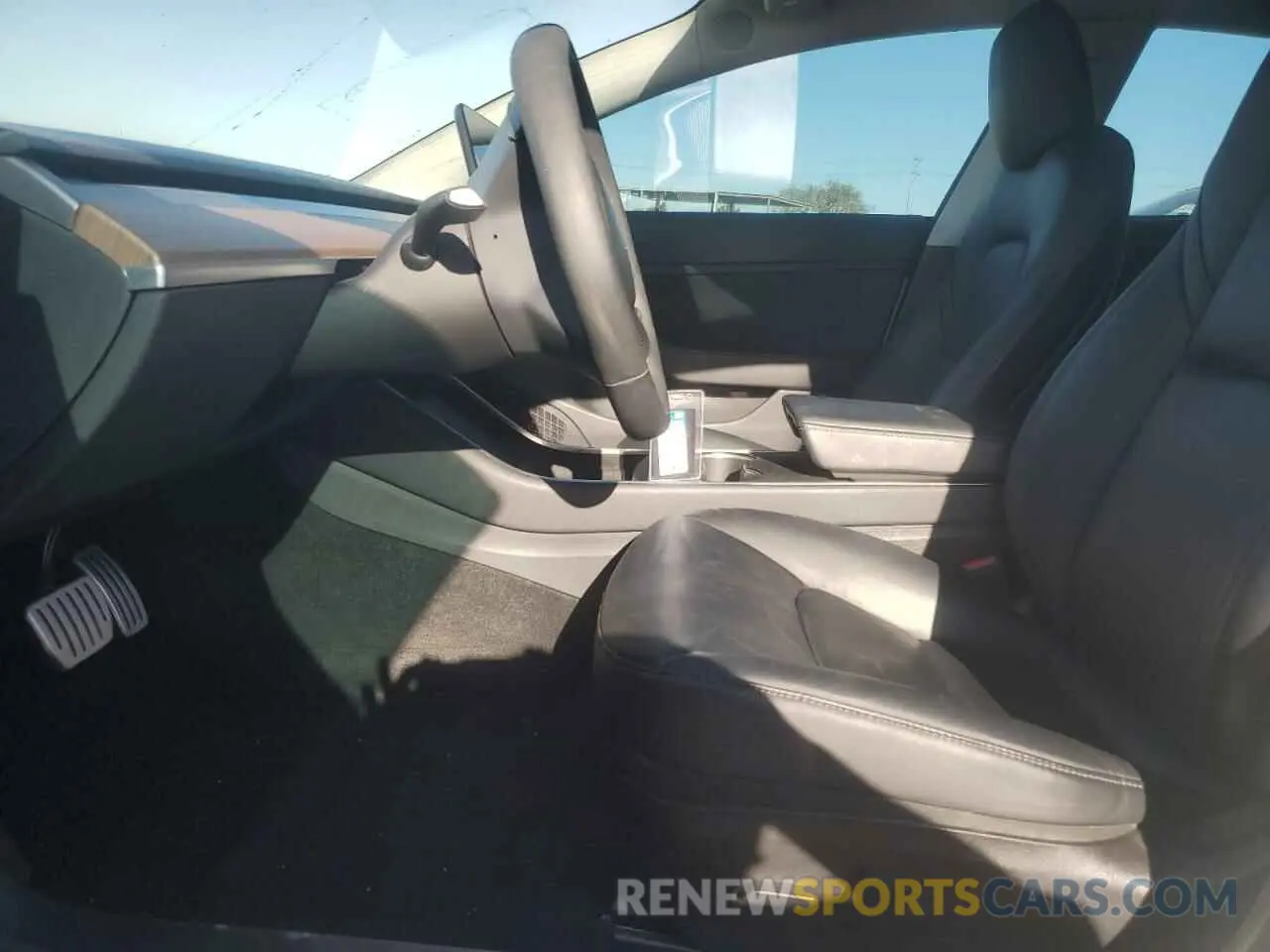 7 fotografías del automóvil dañado 5YJ3E1EB6KF487143 TESLA MODEL 3 2019