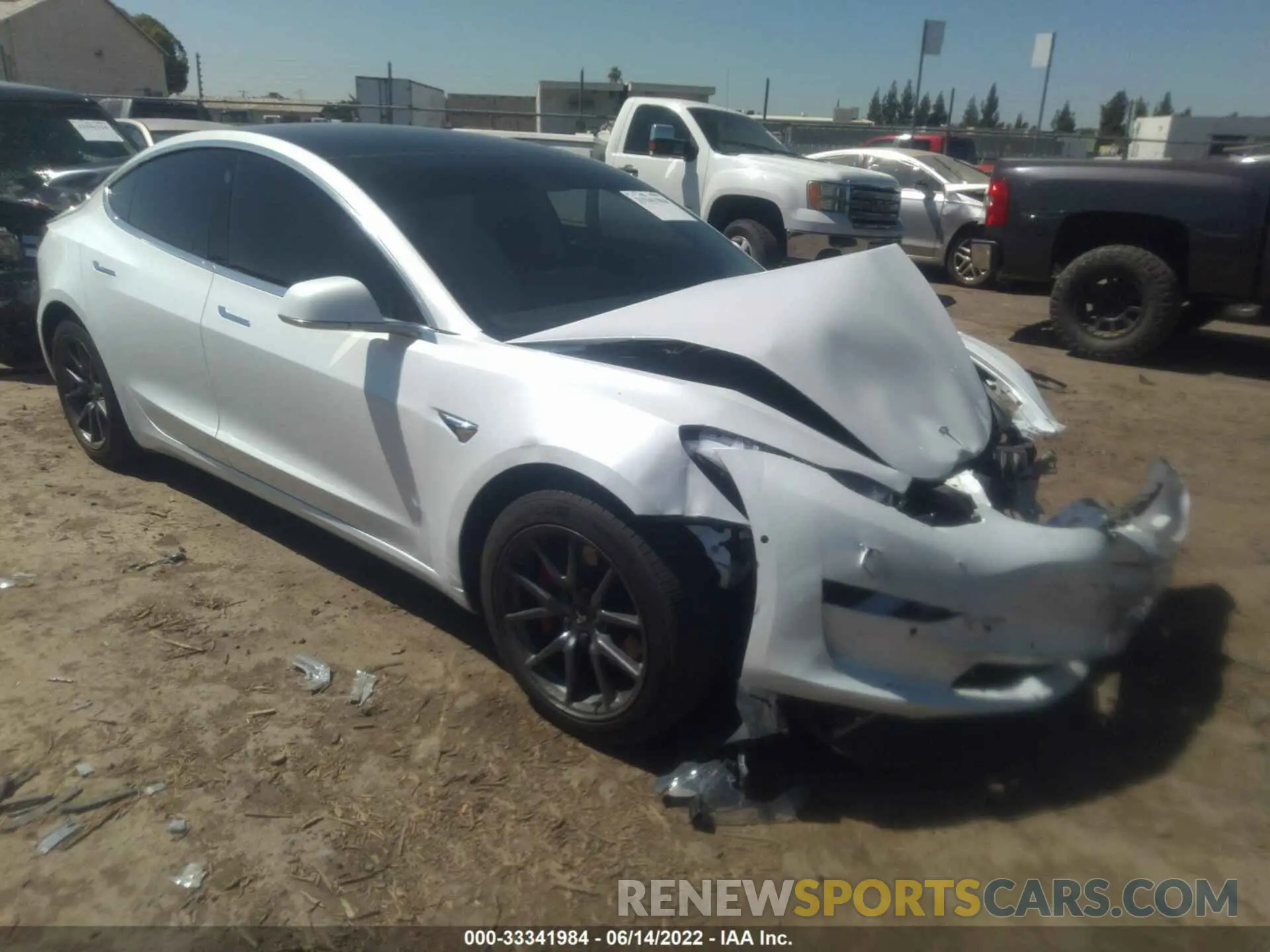 1 fotografías del automóvil dañado 5YJ3E1EB6KF513207 TESLA MODEL 3 2019