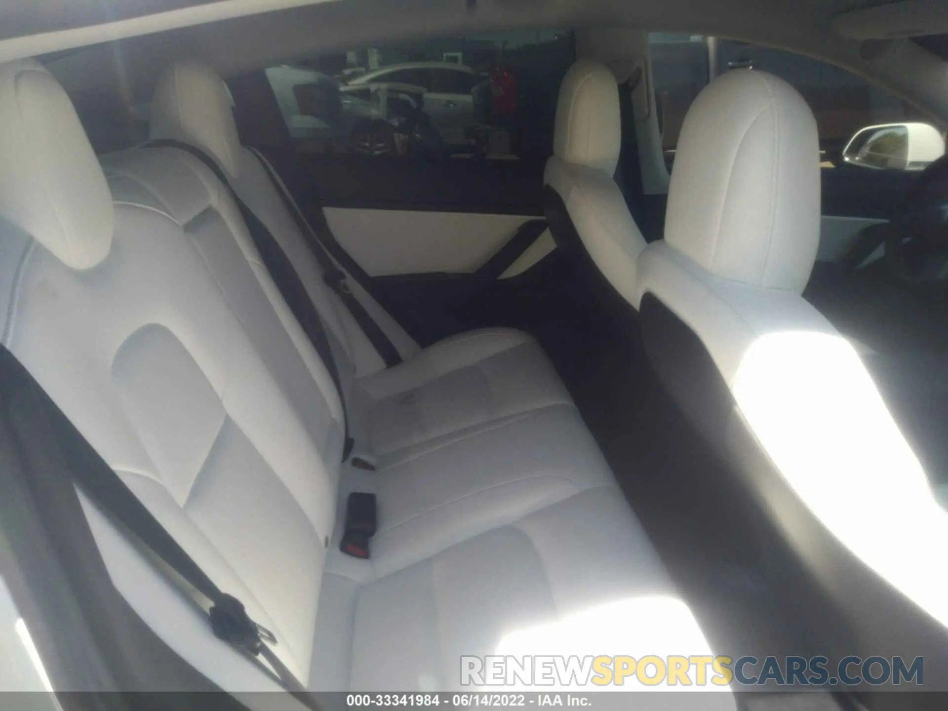 8 fotografías del automóvil dañado 5YJ3E1EB6KF513207 TESLA MODEL 3 2019