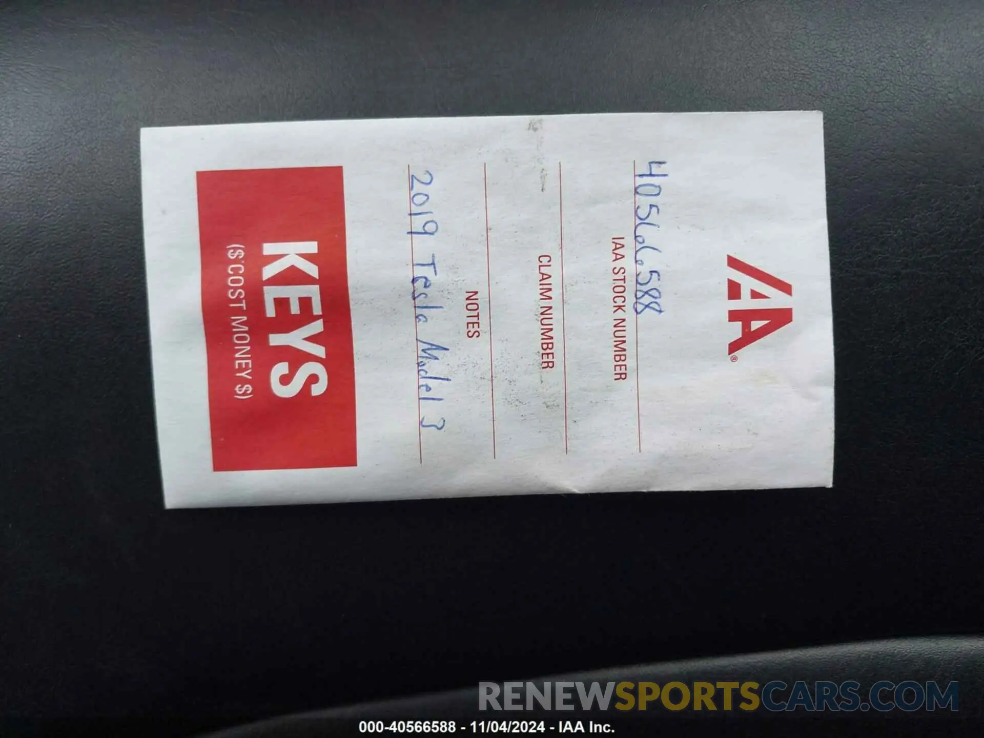 11 fotografías del automóvil dañado 5YJ3E1EB6KF520741 TESLA MODEL 3 2019