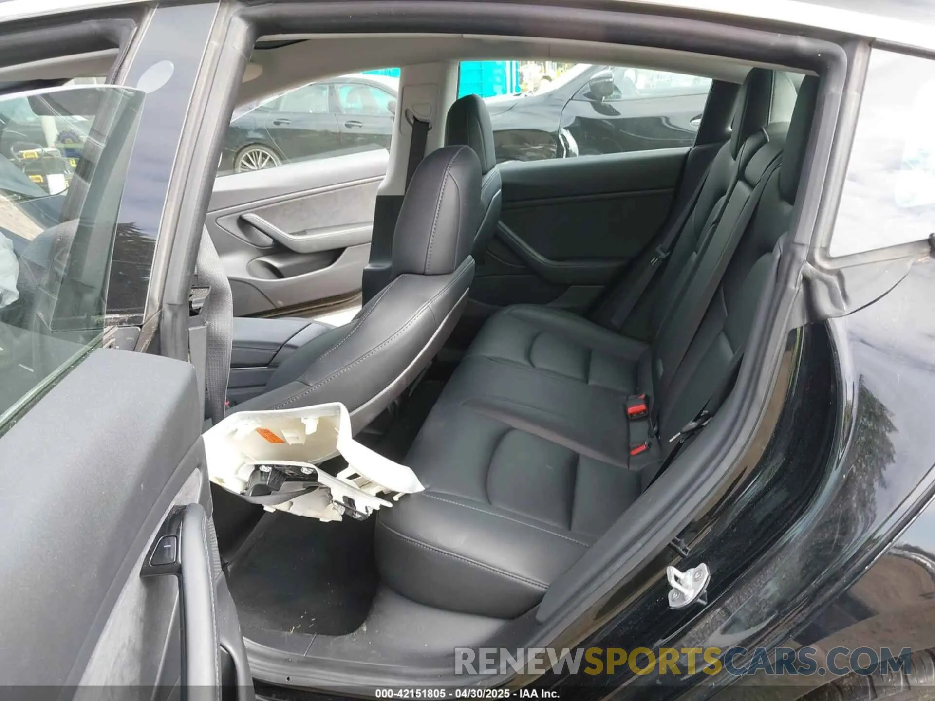 8 fotografías del automóvil dañado 5YJ3E1EB7KF191872 TESLA MODEL 3 2019