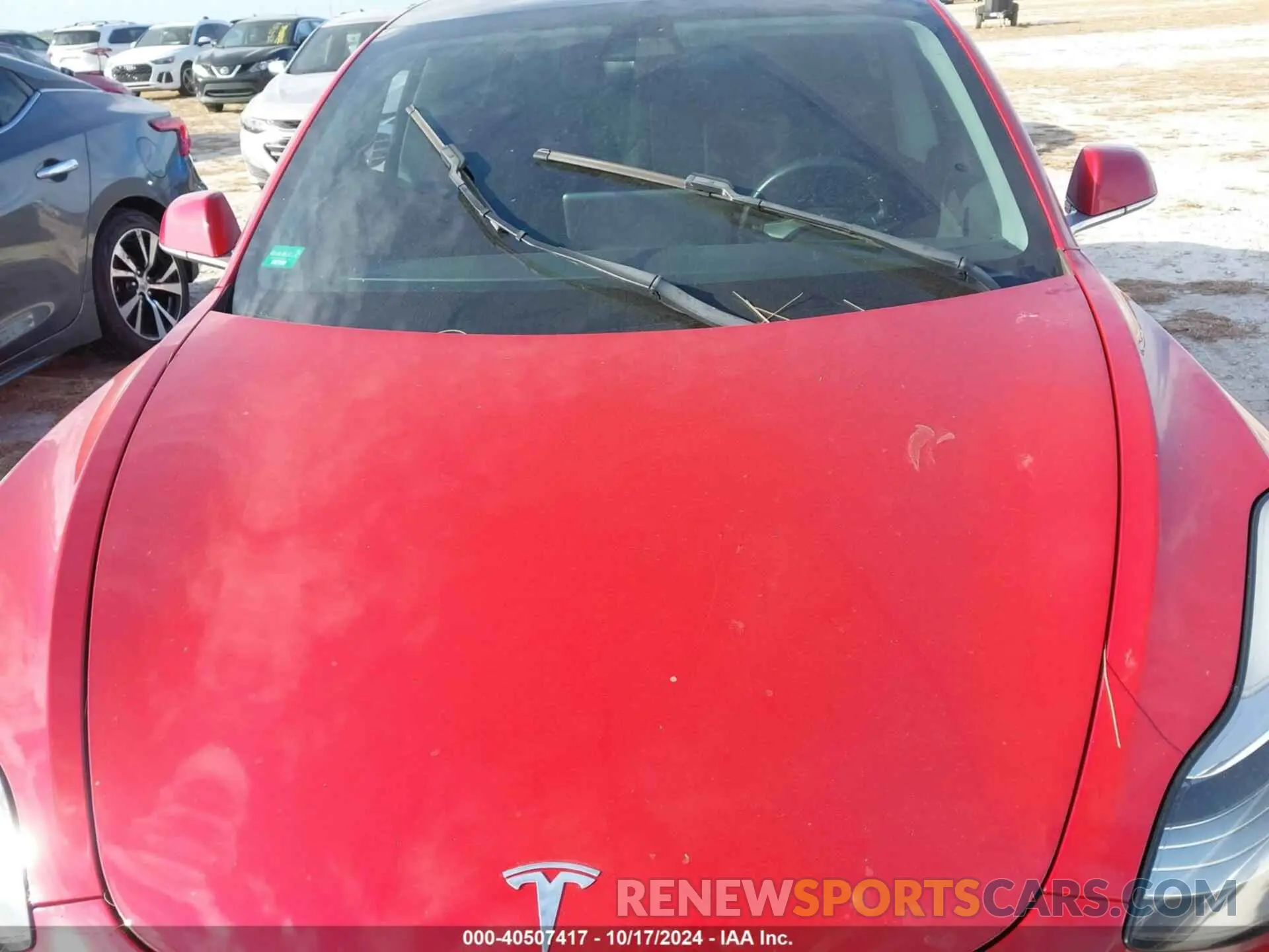 10 fotografías del automóvil dañado 5YJ3E1EB7KF194660 TESLA MODEL 3 2019
