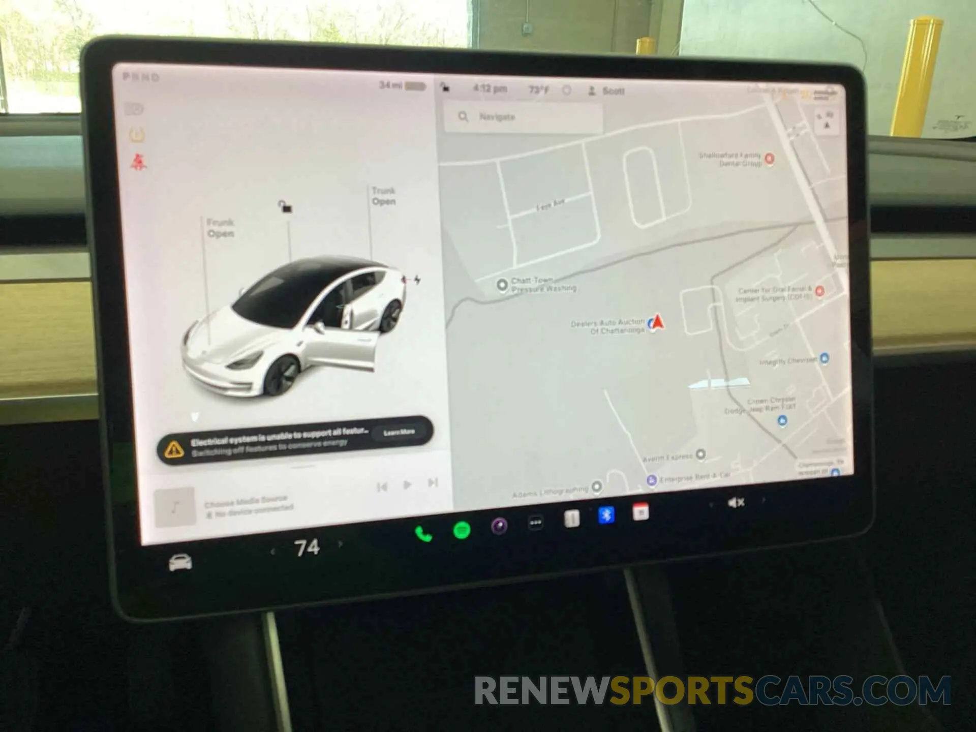14 fotografías del automóvil dañado 5YJ3E1EB7KF199048 TESLA MODEL 3 2019