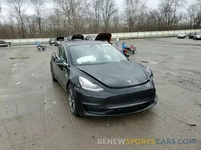 11 fotografías del automóvil dañado 5YJ3E1EB7KF199051 TESLA MODEL 3 2019