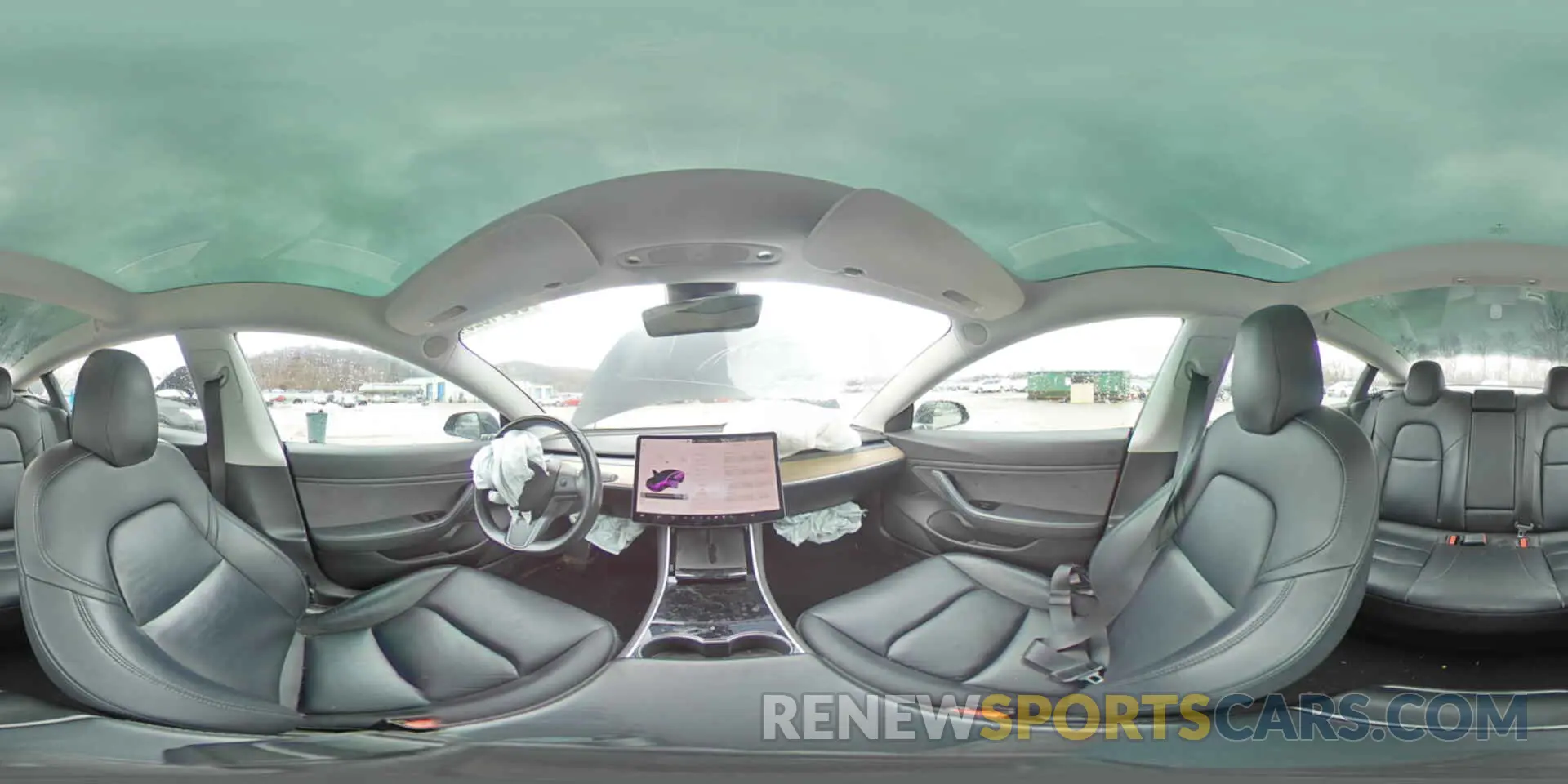 13 fotografías del automóvil dañado 5YJ3E1EB7KF199051 TESLA MODEL 3 2019