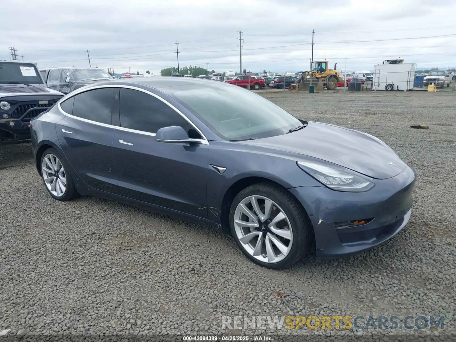 1 fotografías del automóvil dañado 5YJ3E1EB7KF205883 TESLA MODEL 3 2019