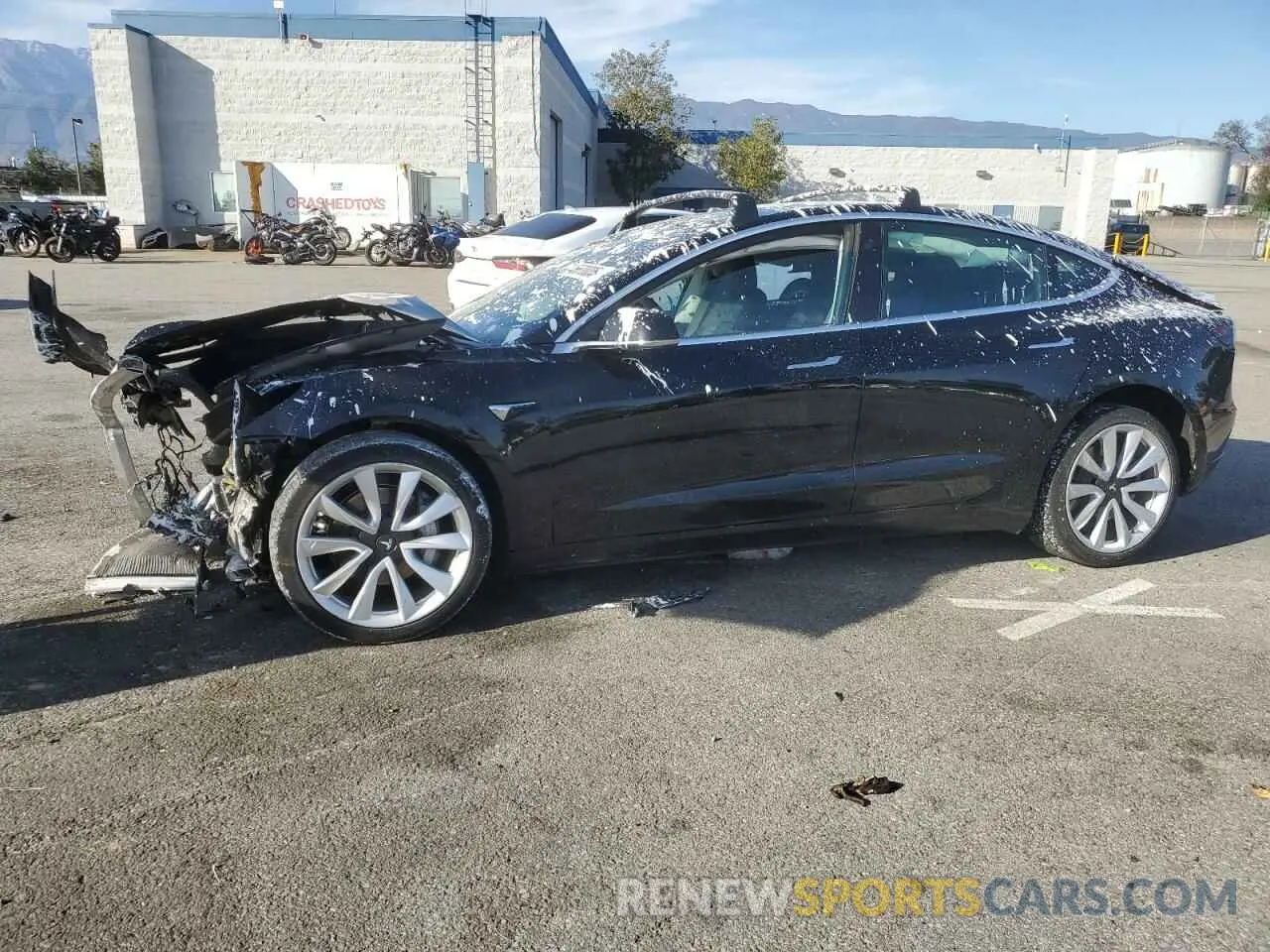 1 fotografías del automóvil dañado 5YJ3E1EB7KF364564 TESLA MODEL 3 2019