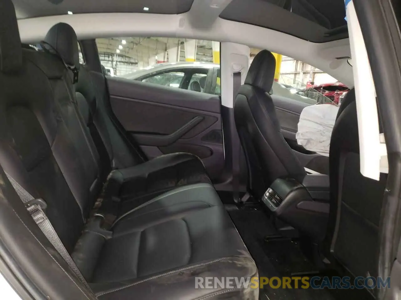 6 fotografías del automóvil dañado 5YJ3E1EB7KF433415 TESLA MODEL 3 2019