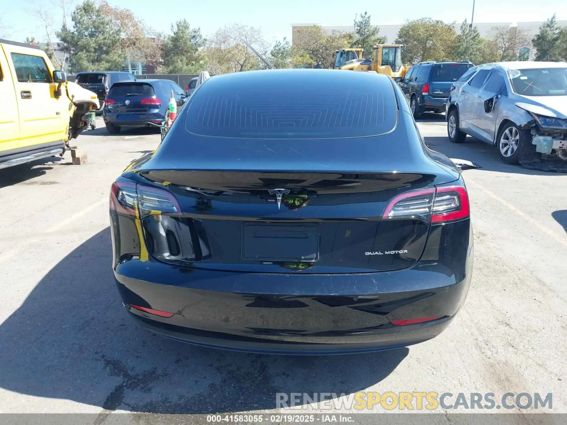 15 fotografías del automóvil dañado 5YJ3E1EB7KF433608 TESLA MODEL 3 2019