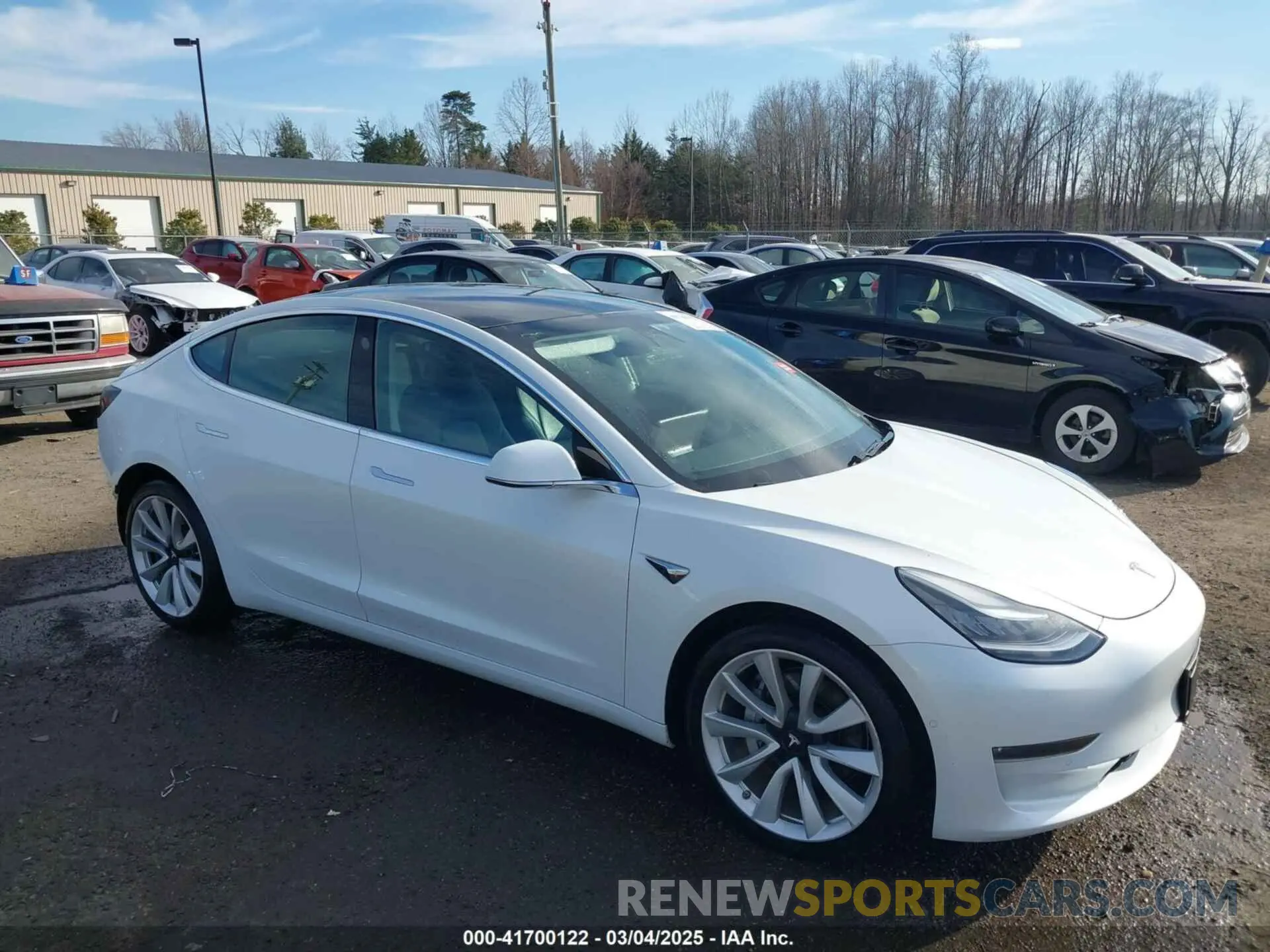 1 fotografías del automóvil dañado 5YJ3E1EB7KF442390 TESLA MODEL 3 2019
