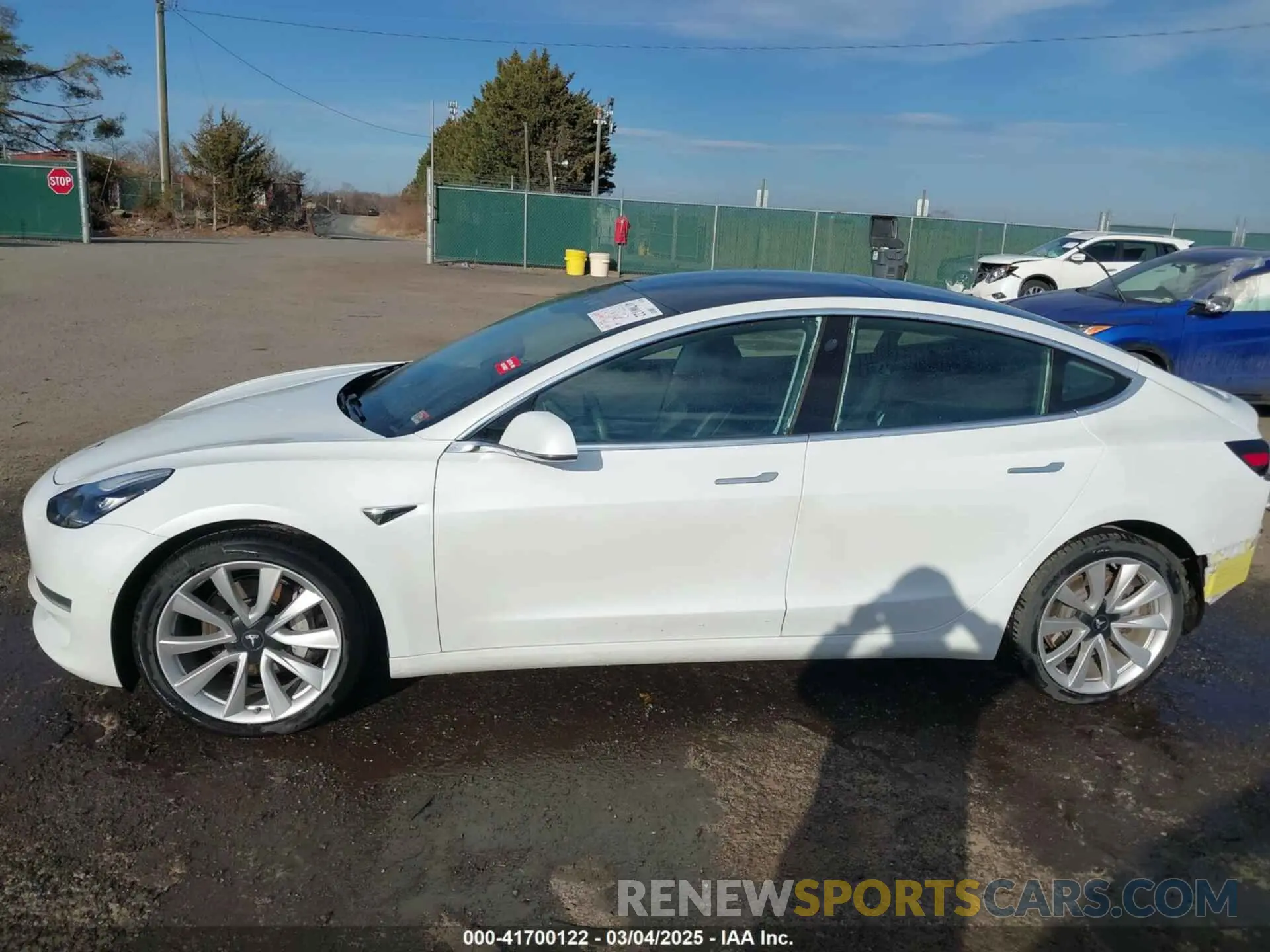 15 fotografías del automóvil dañado 5YJ3E1EB7KF442390 TESLA MODEL 3 2019