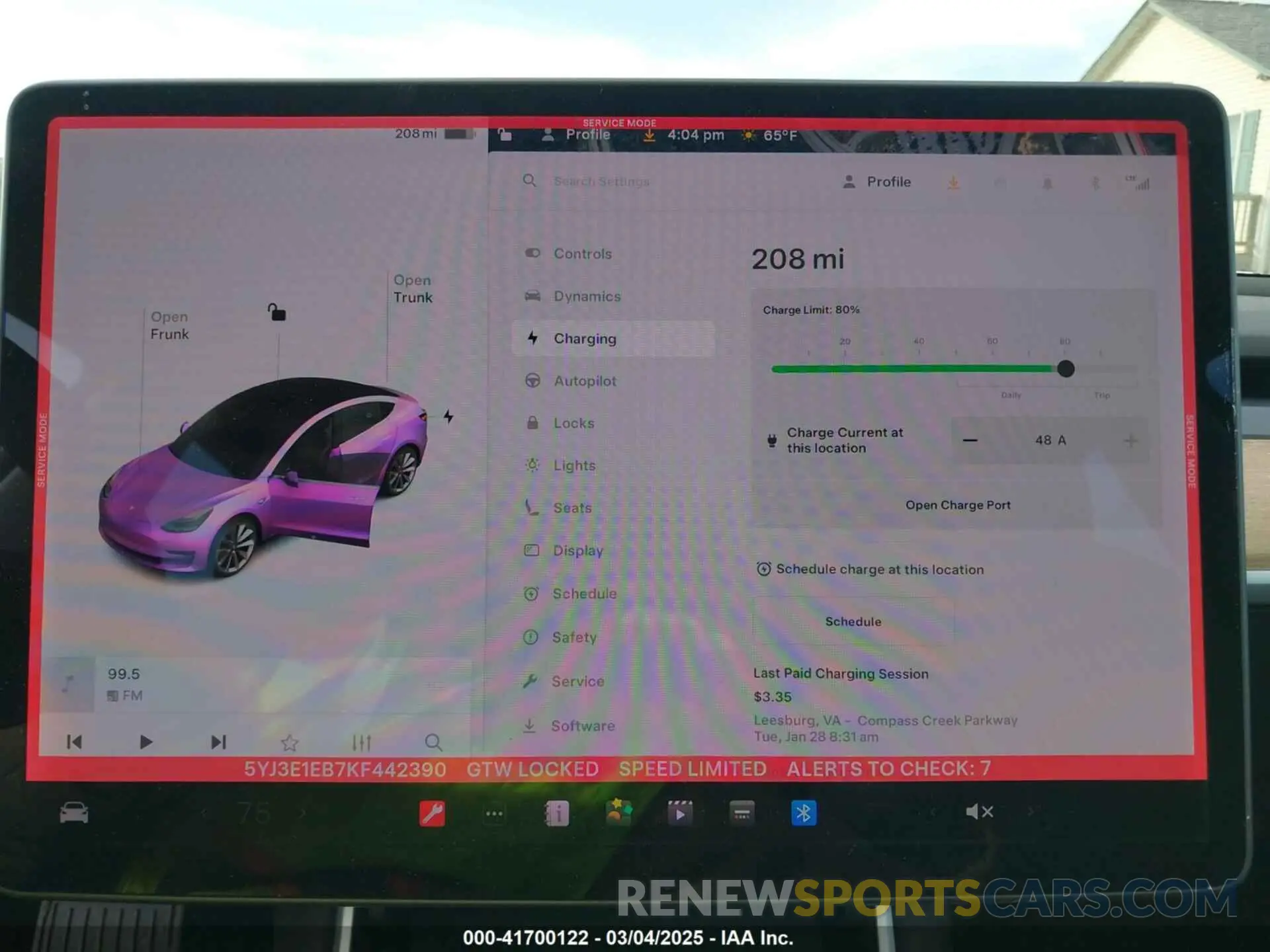 18 fotografías del automóvil dañado 5YJ3E1EB7KF442390 TESLA MODEL 3 2019